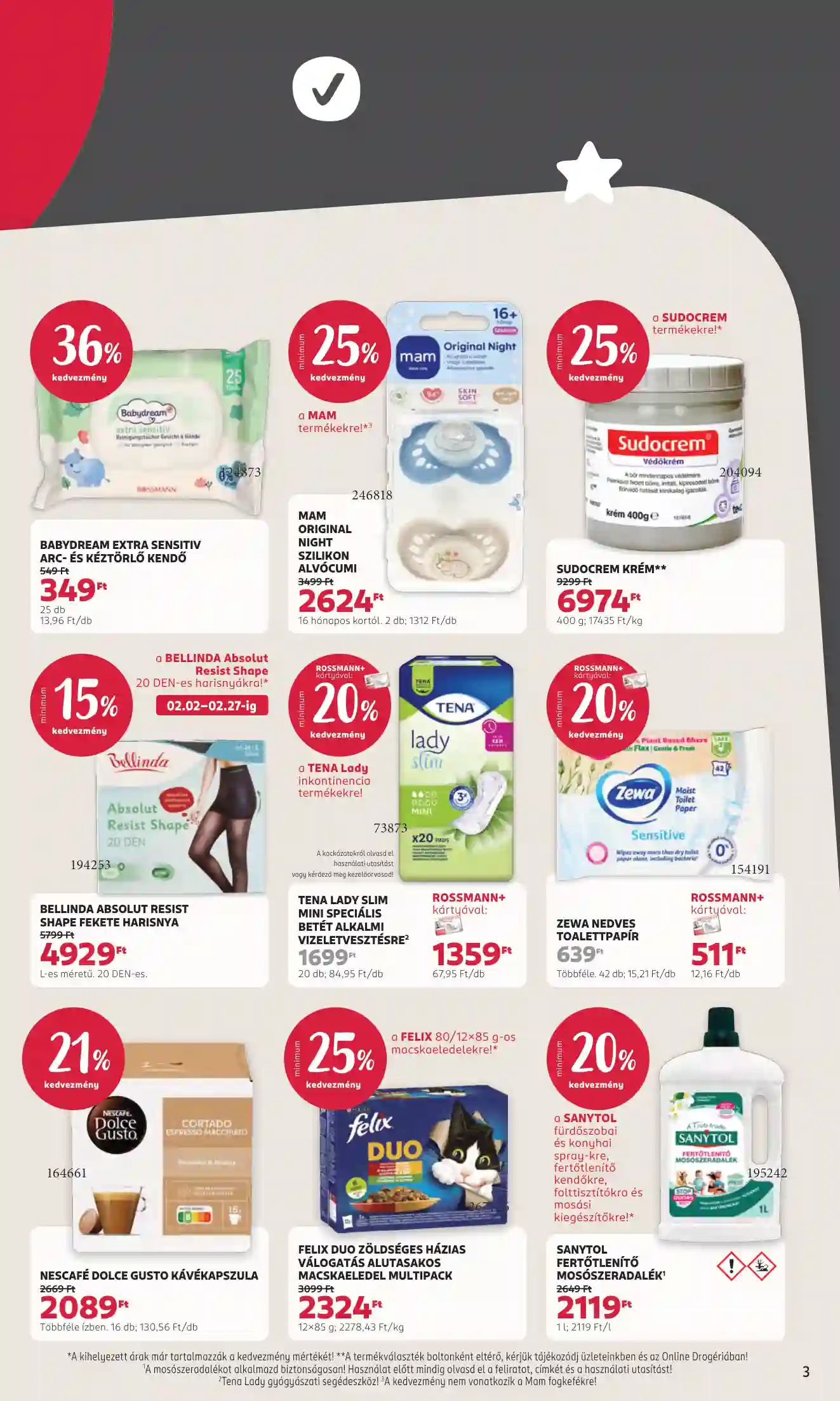 Rossmann akciós újság 8. hét (13 oldal)
