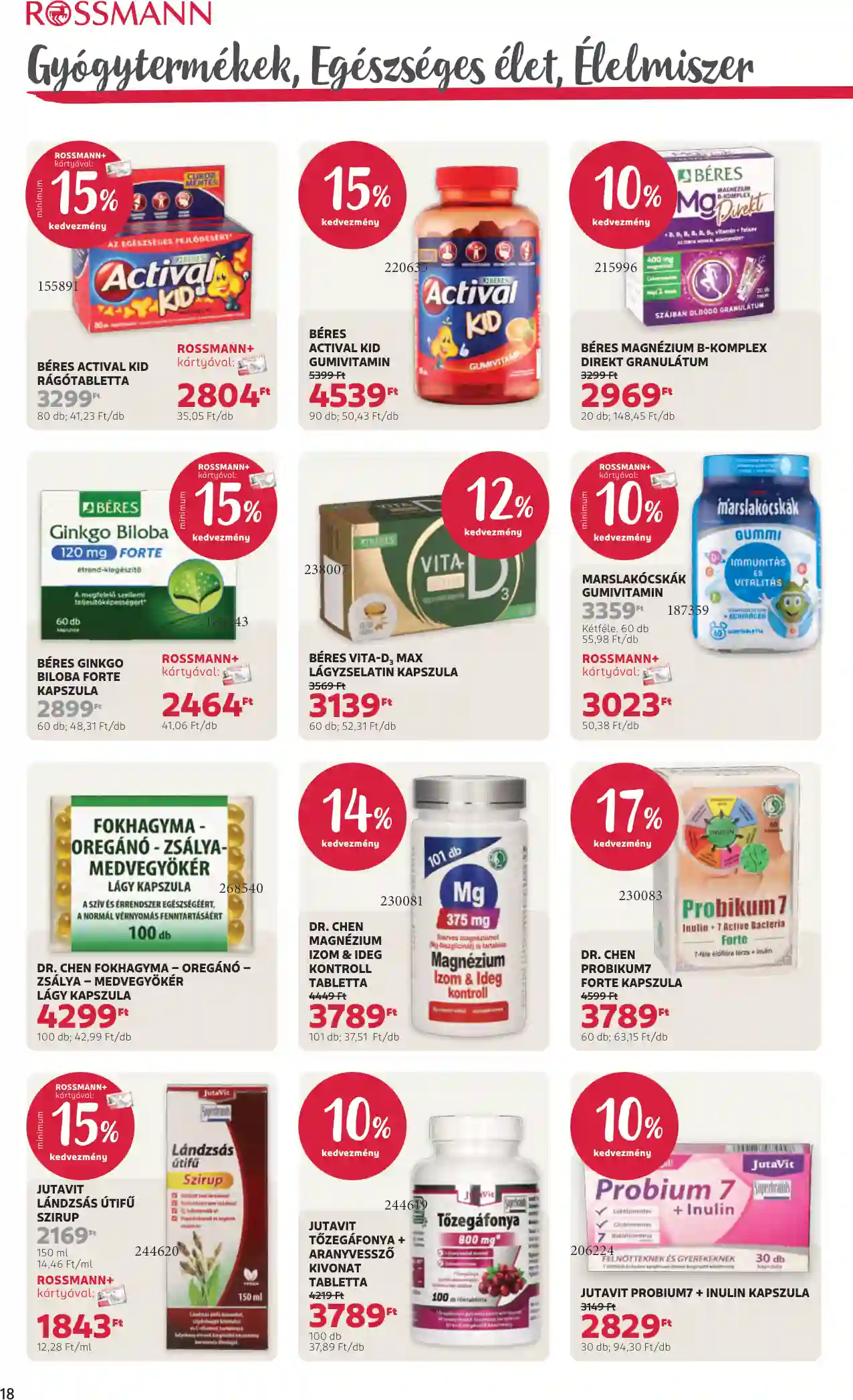 Rossmann akciós újság 8. hét (15 oldal)