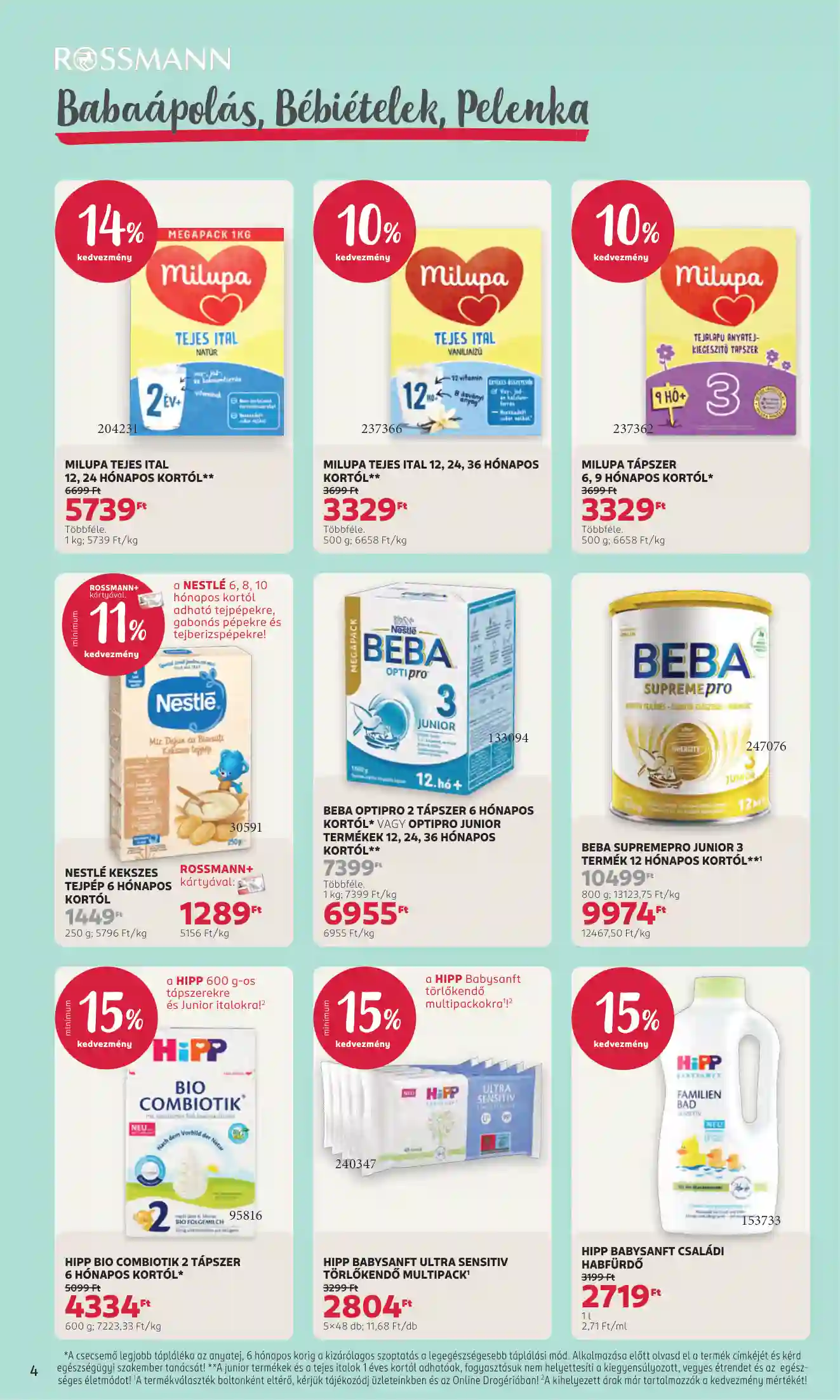 Rossmann akciós újság 8. hét (18 oldal)