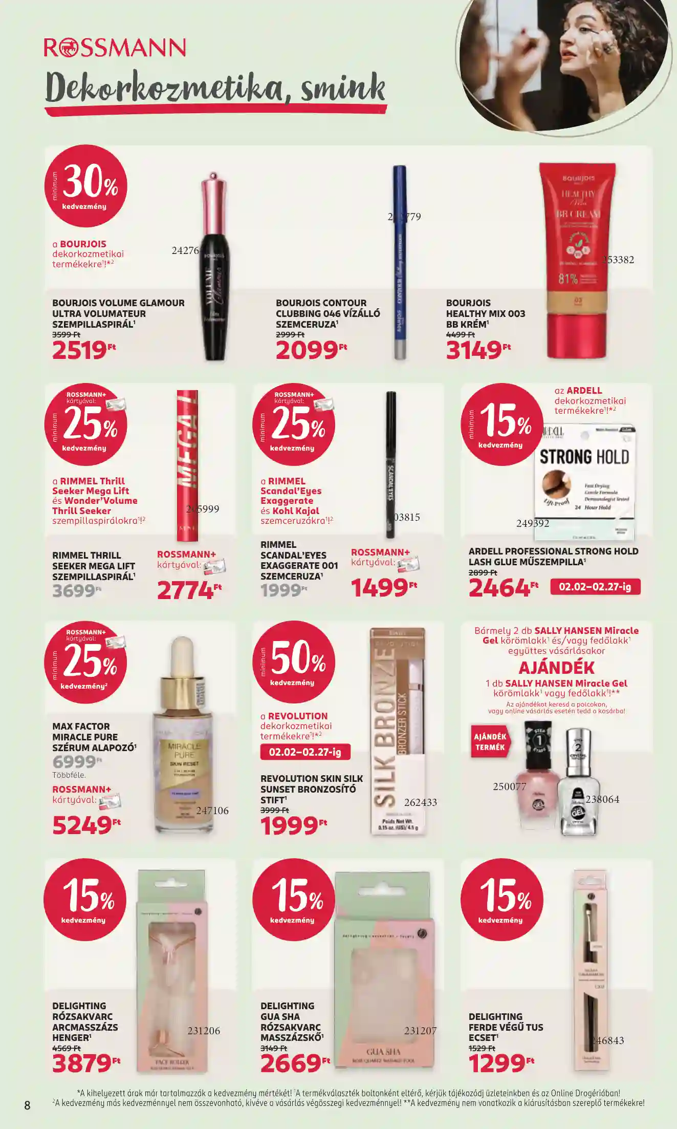 Rossmann akciós újság 8. hét (22 oldal)