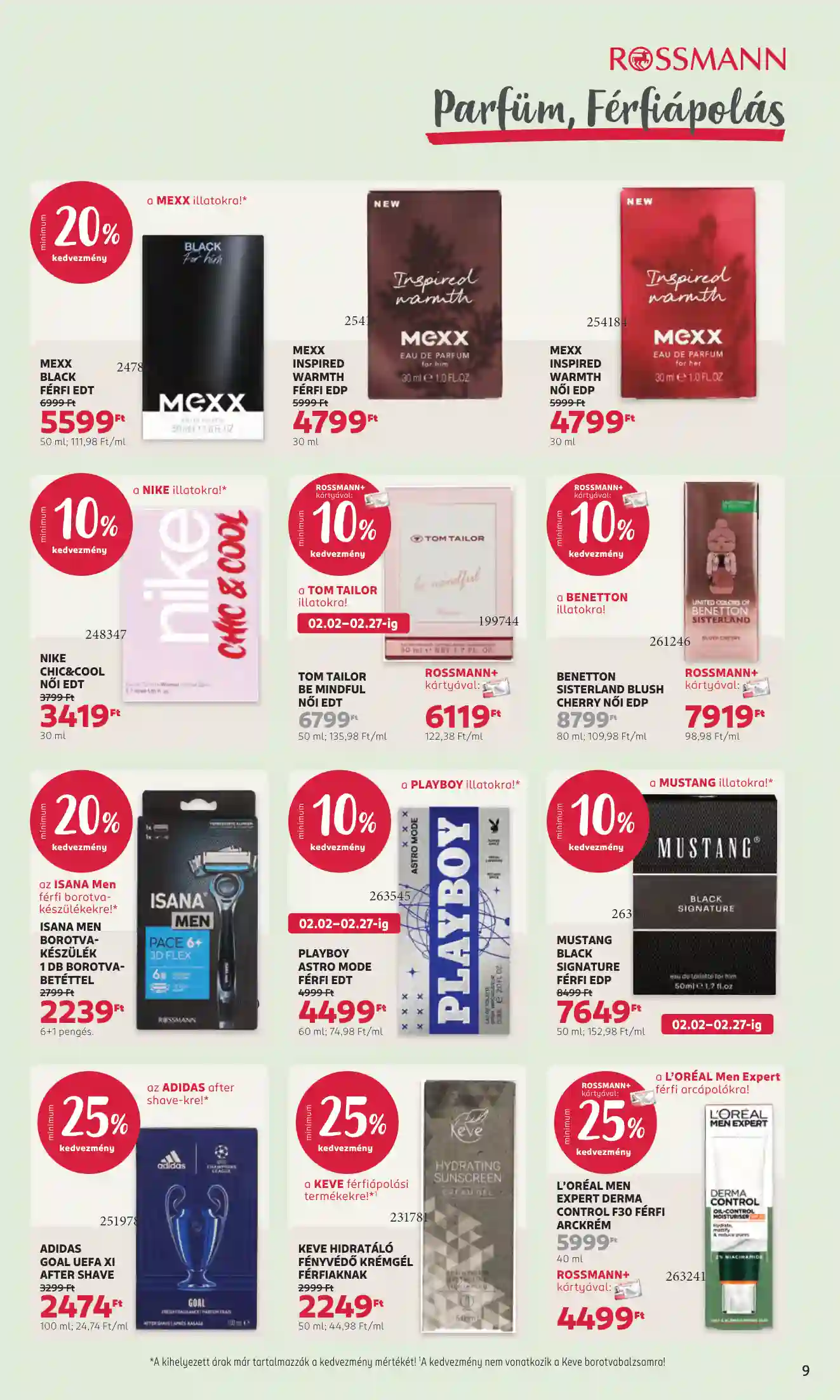 Rossmann akciós újság 8. hét (23 oldal)