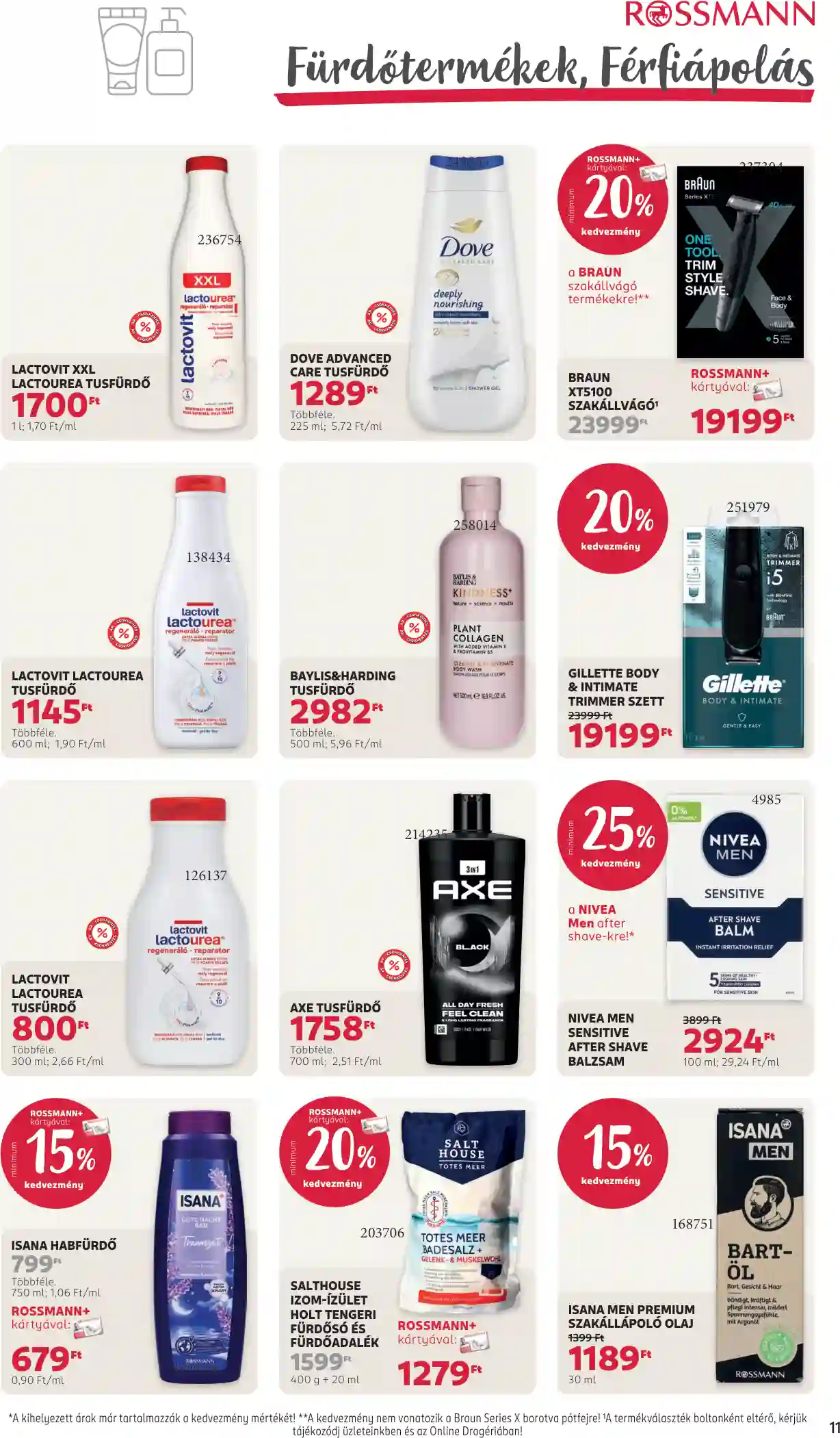 Rossmann akciós újság 10. hét (5 oldal)