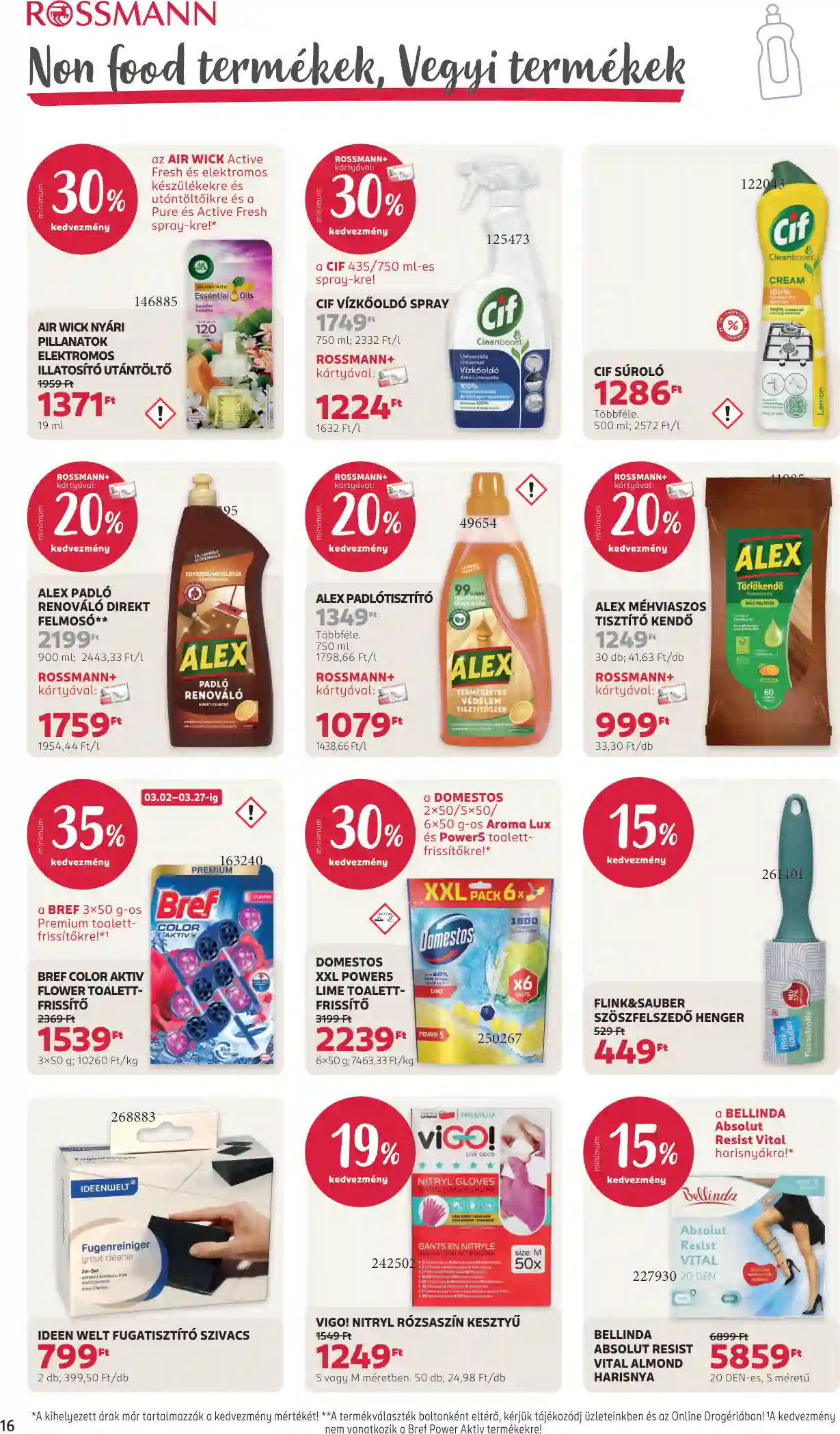 Rossmann akciós újság 10. hét (10 oldal)