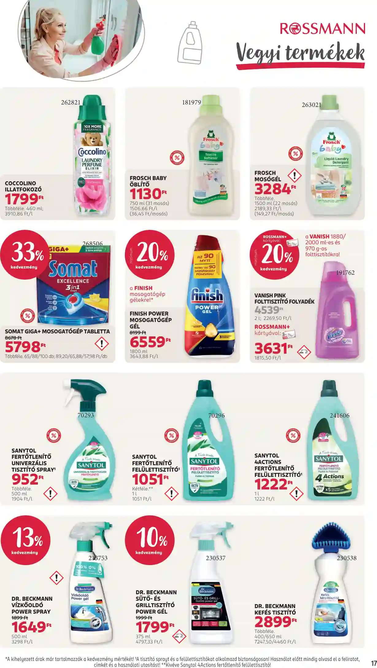 Rossmann akciós újság 10. hét (11 oldal)