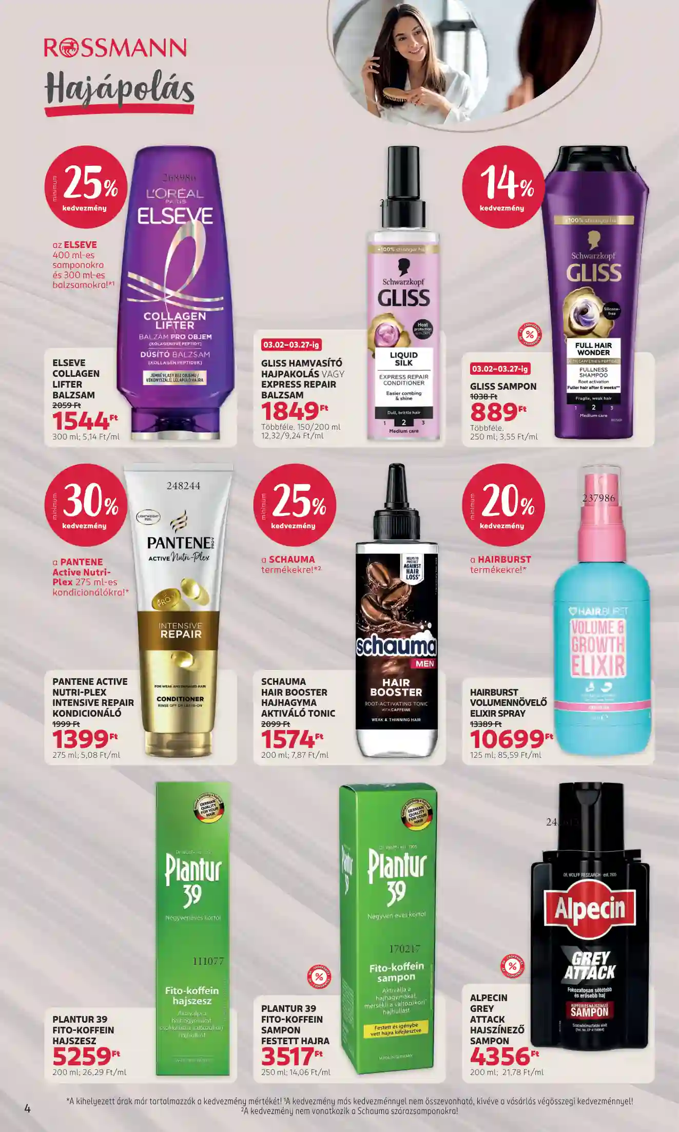 Rossmann akciós újság 10. hét (18 oldal)