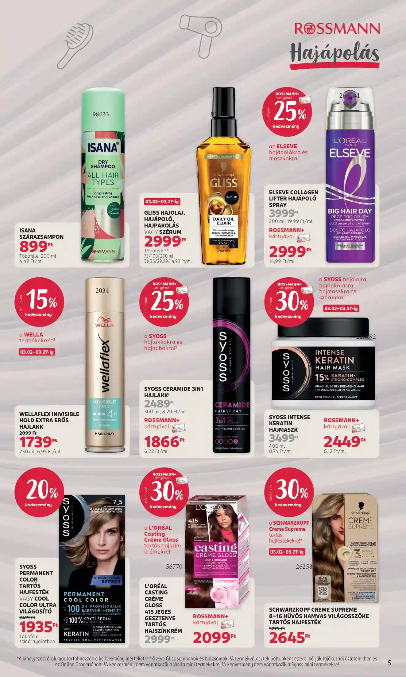 Rossmann akciós újság 10. hét (19 oldal)