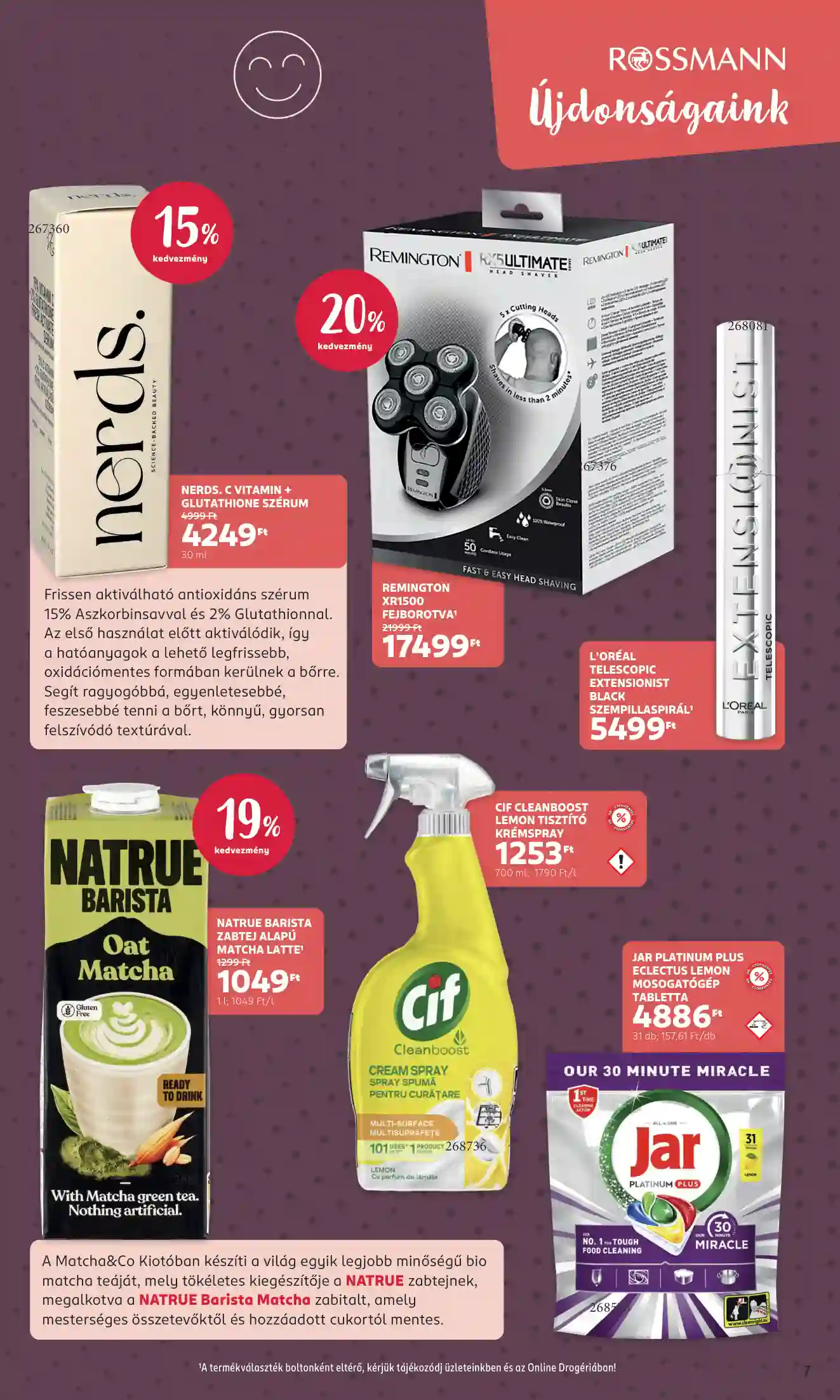 Rossmann akciós újság 10. hét (21 oldal)