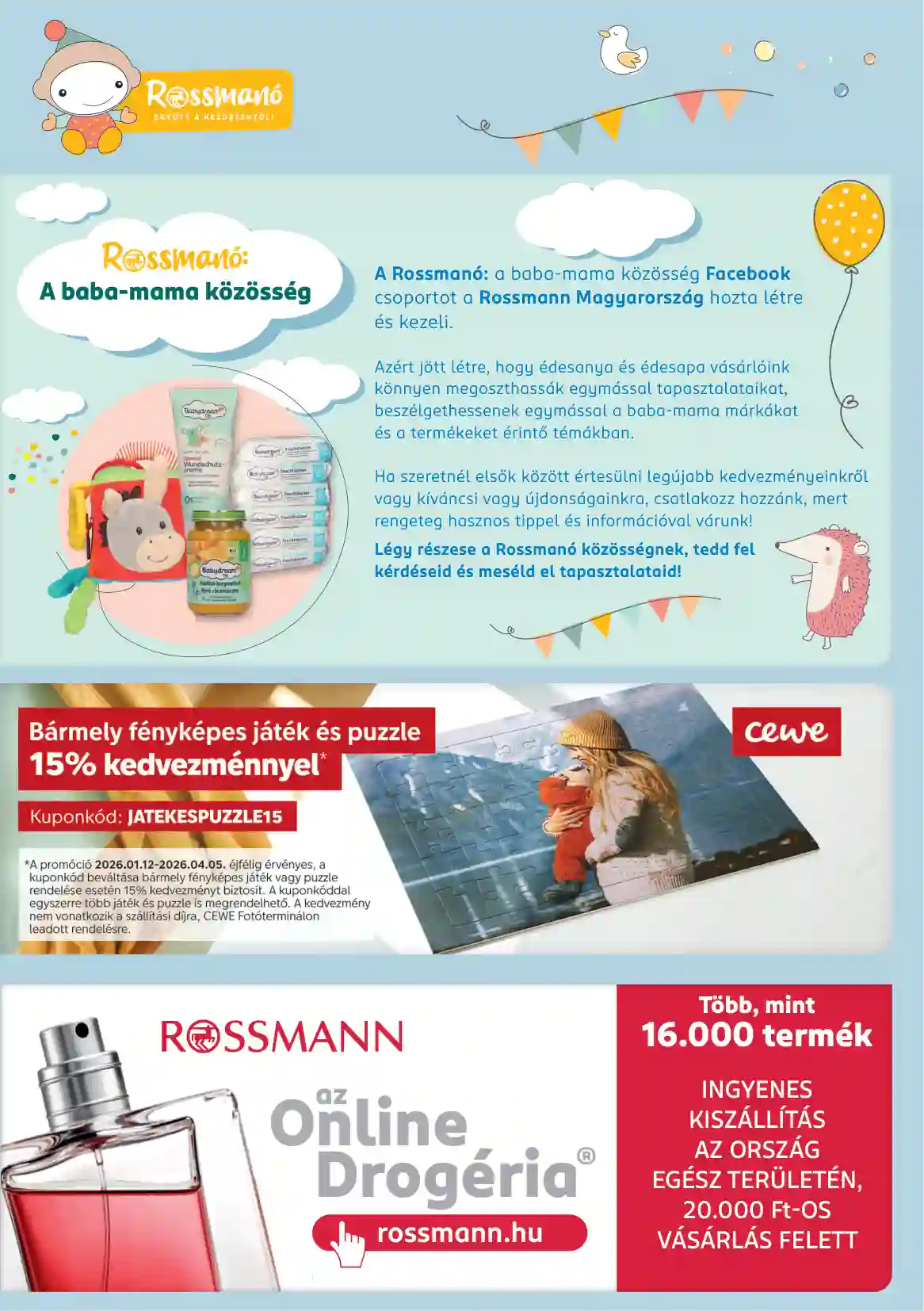 Rossmann akciós újság 11. hét (3 oldal)