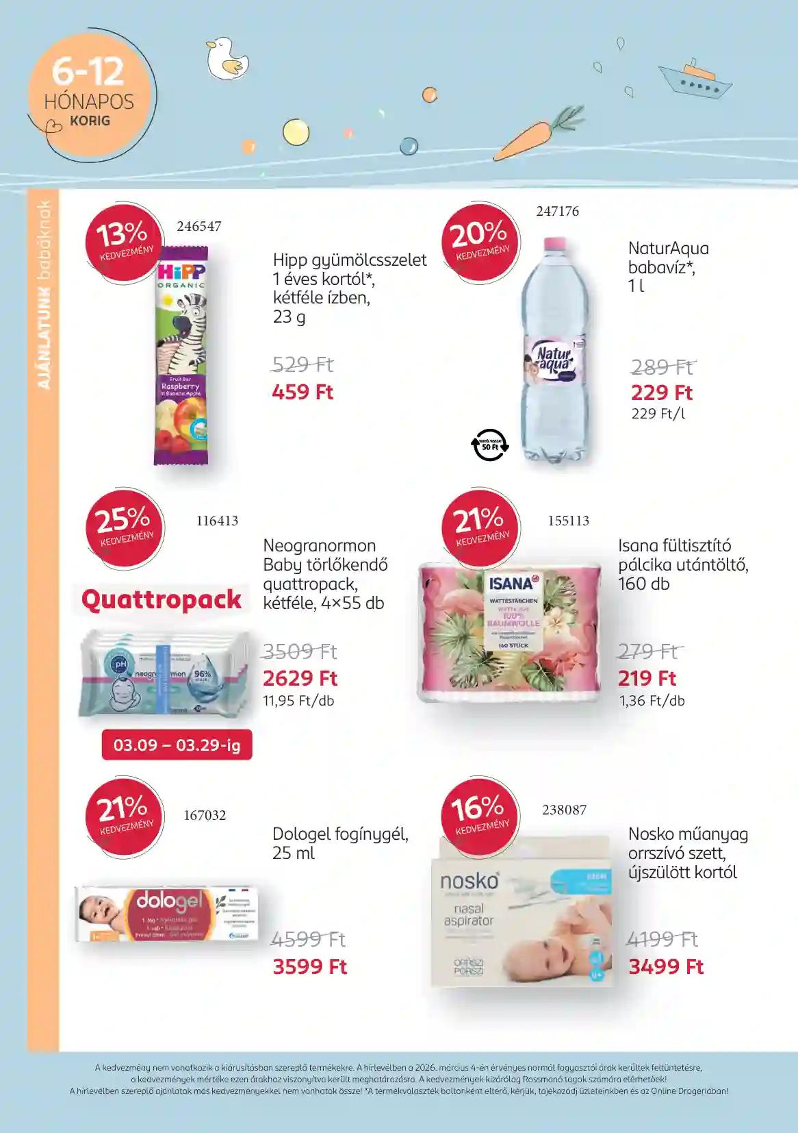Rossmann akciós újság 11. hét (10 oldal)