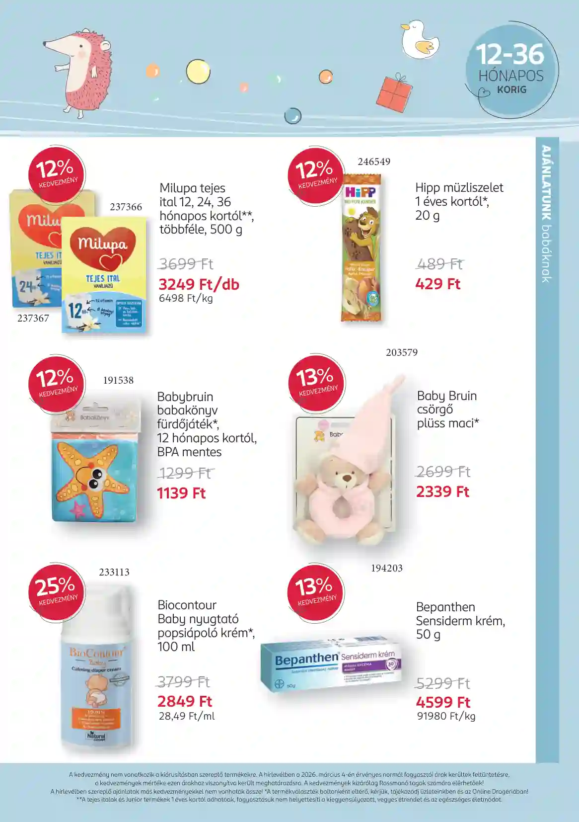 Rossmann akciós újság 11. hét (11 oldal)