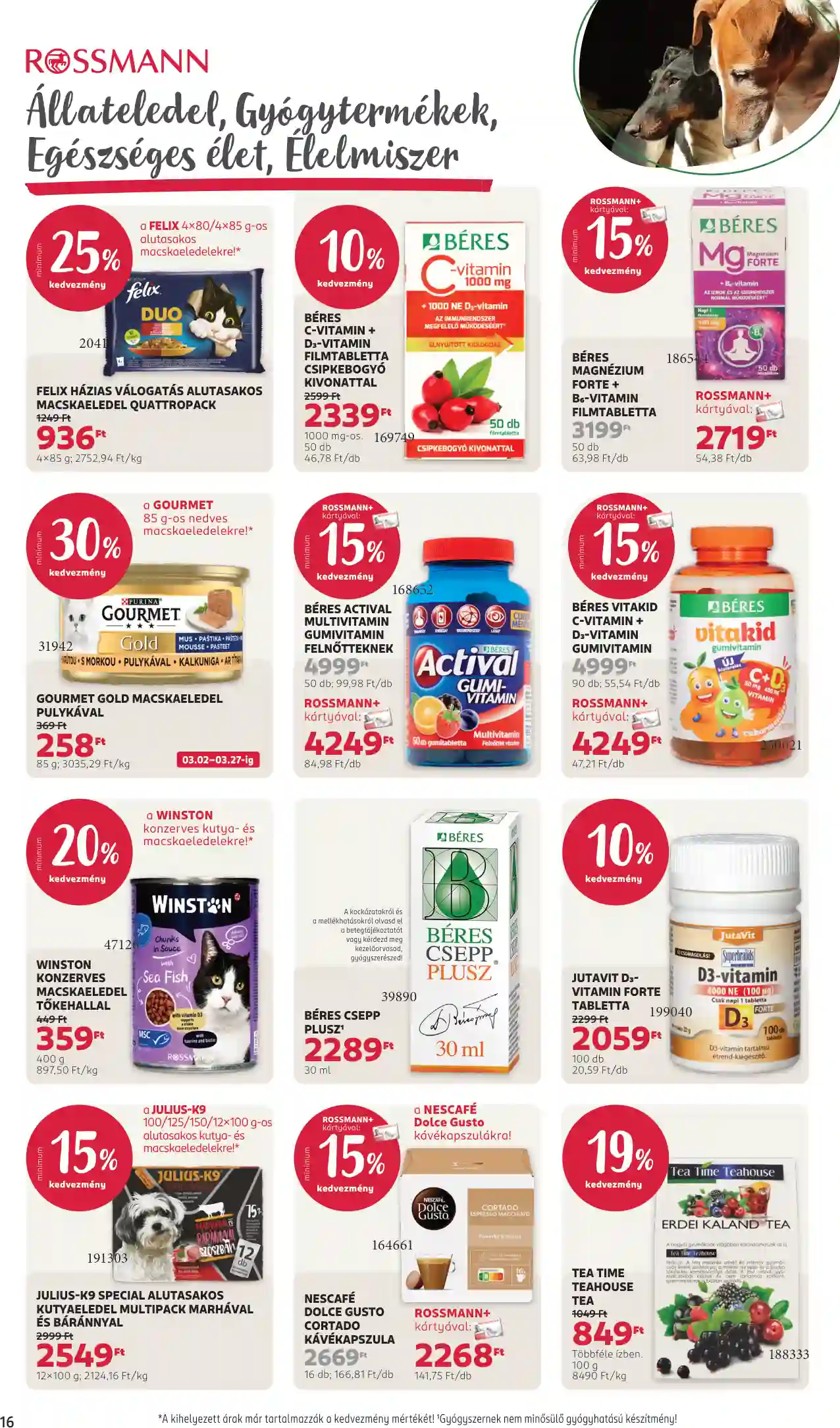 Rossmann akciós újság 12. hét (10 oldal)