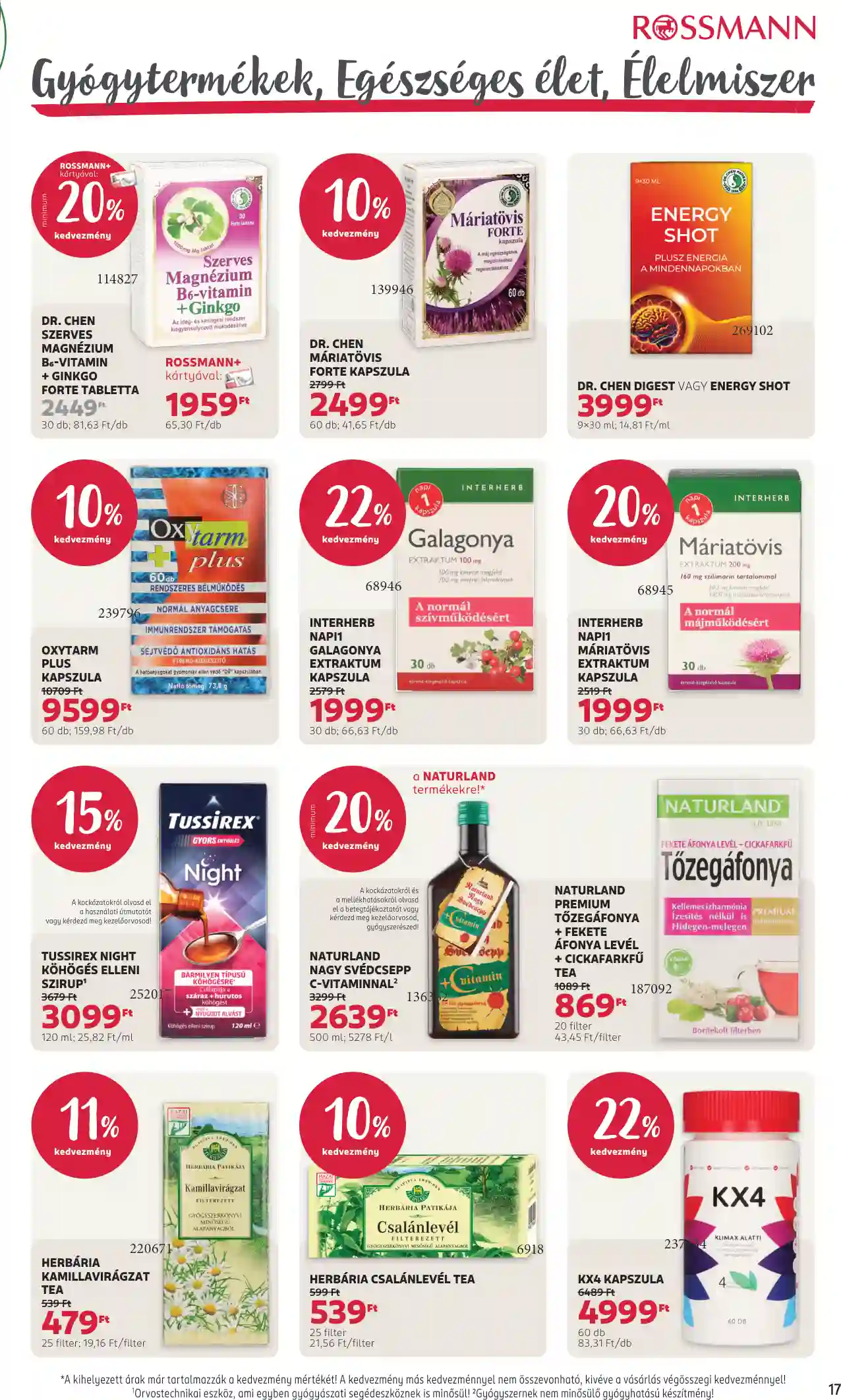 Rossmann akciós újság 12. hét (11 oldal)