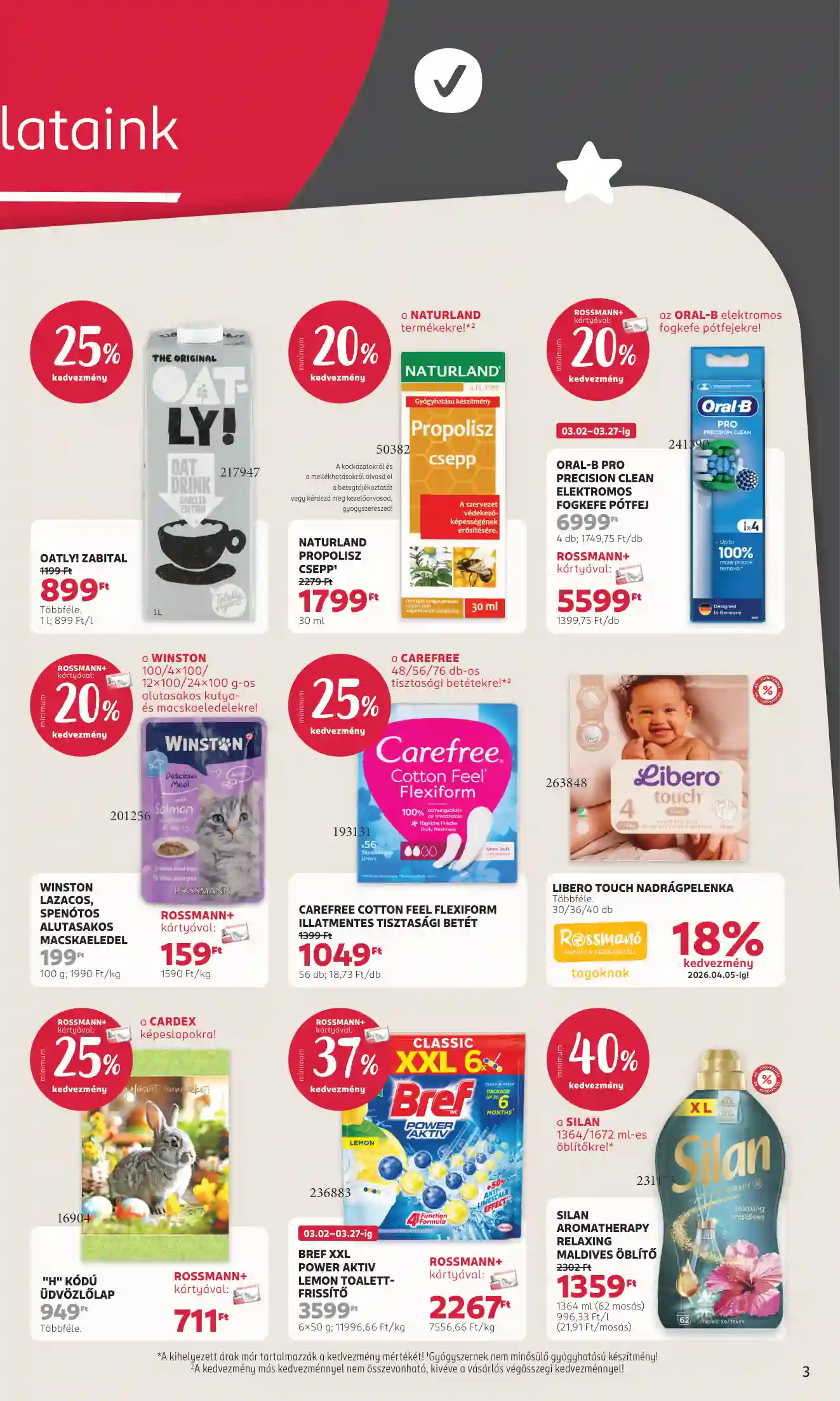 Rossmann akciós újság 12. hét (13 oldal)