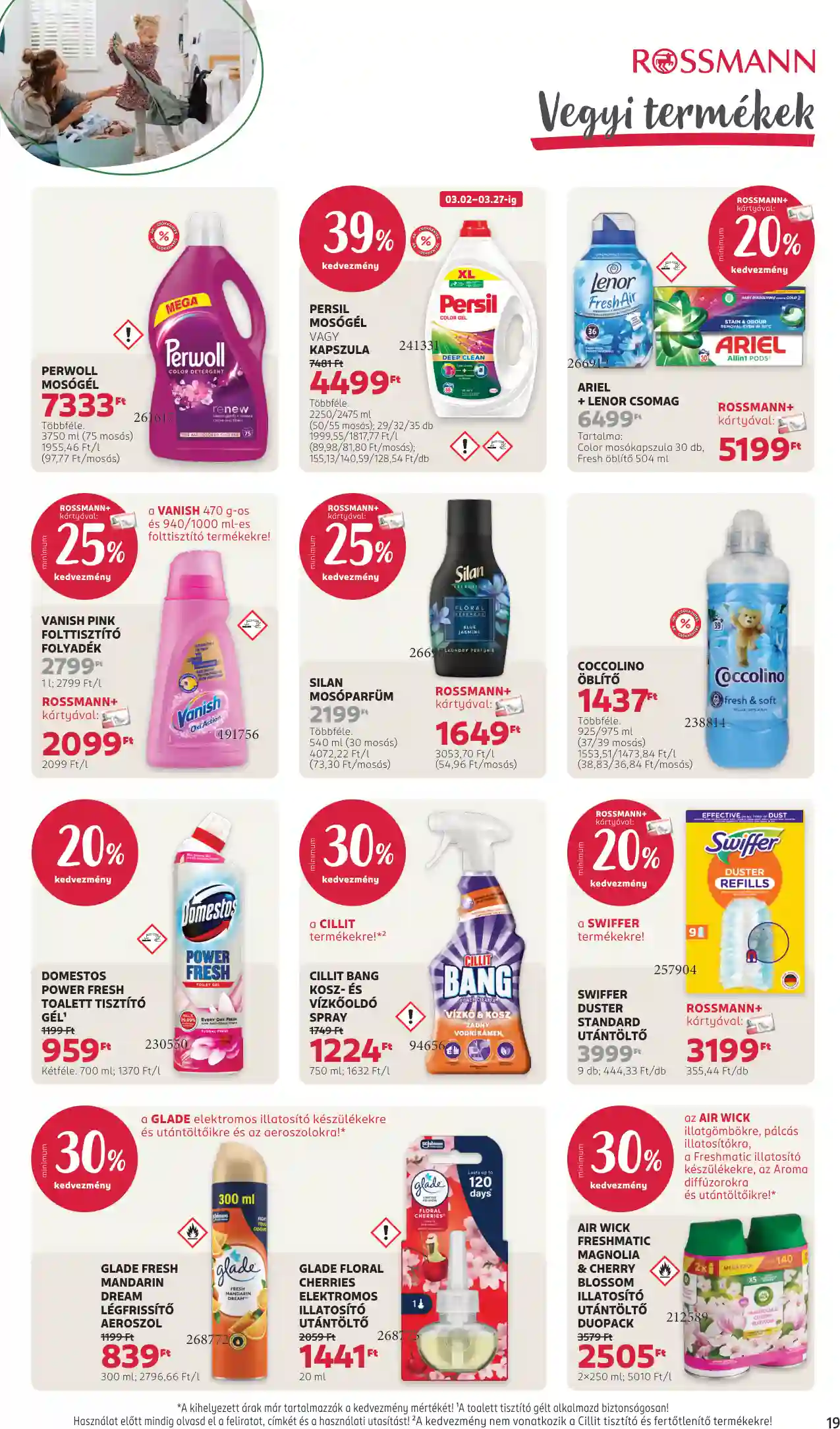 Rossmann akciós újság 12. hét (16 oldal)