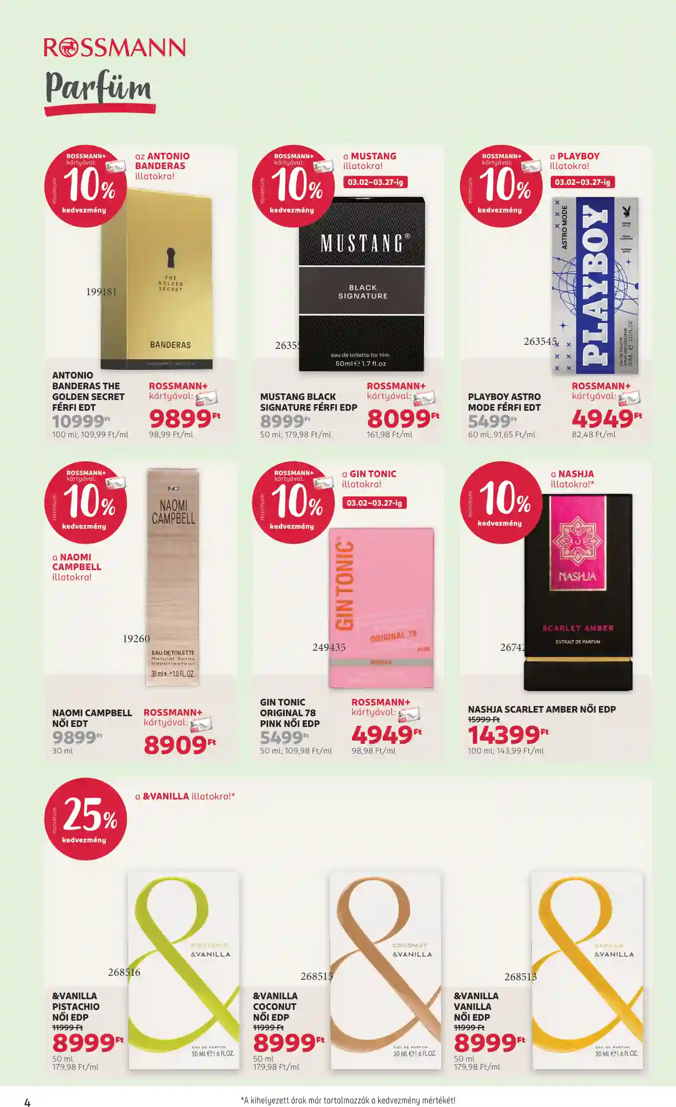 Rossmann akciós újság 12. hét (18 oldal)