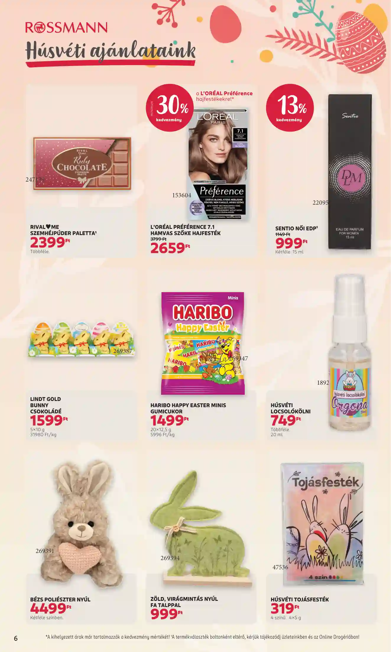 Rossmann akciós újság 12. hét (20 oldal)