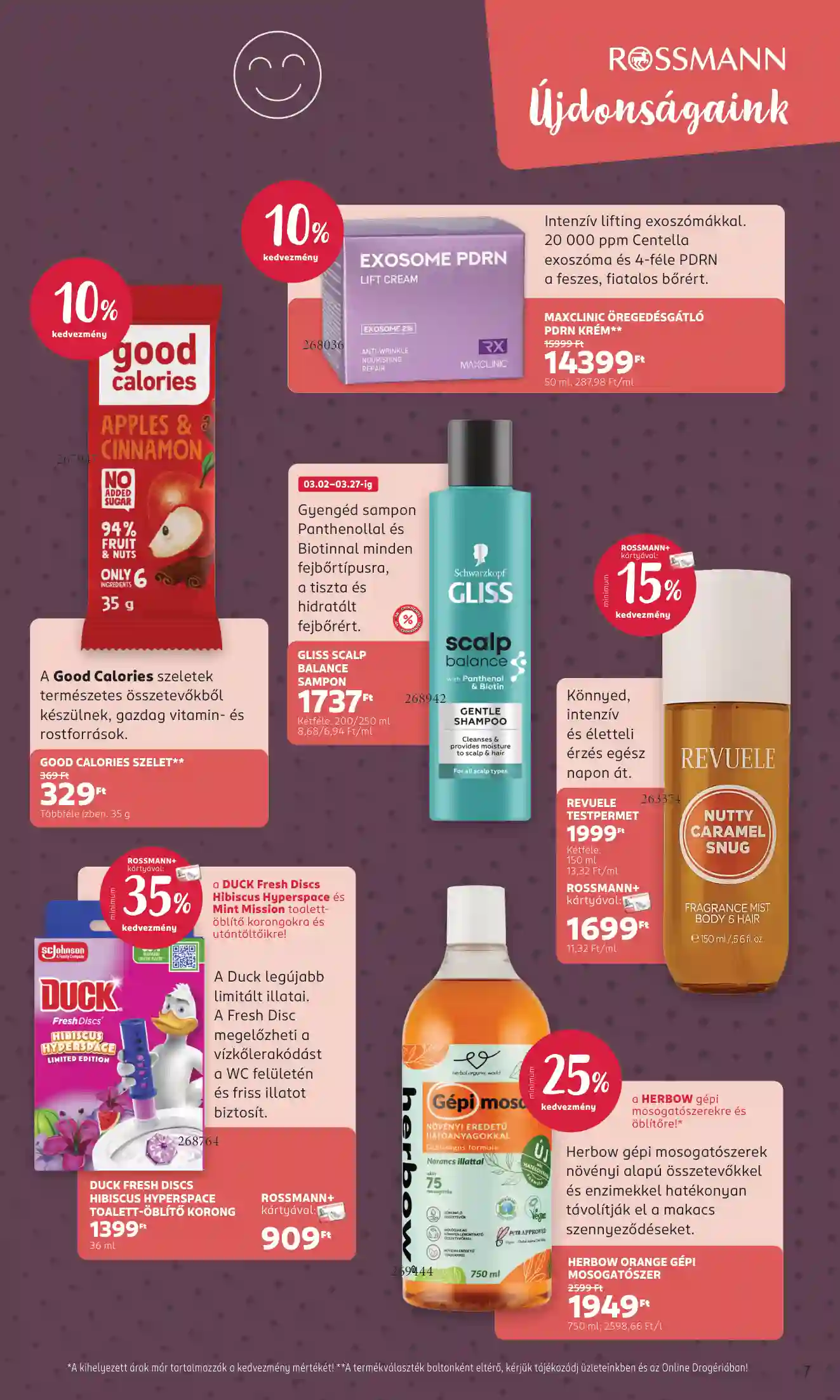 Rossmann akciós újság 12. hét (21 oldal)