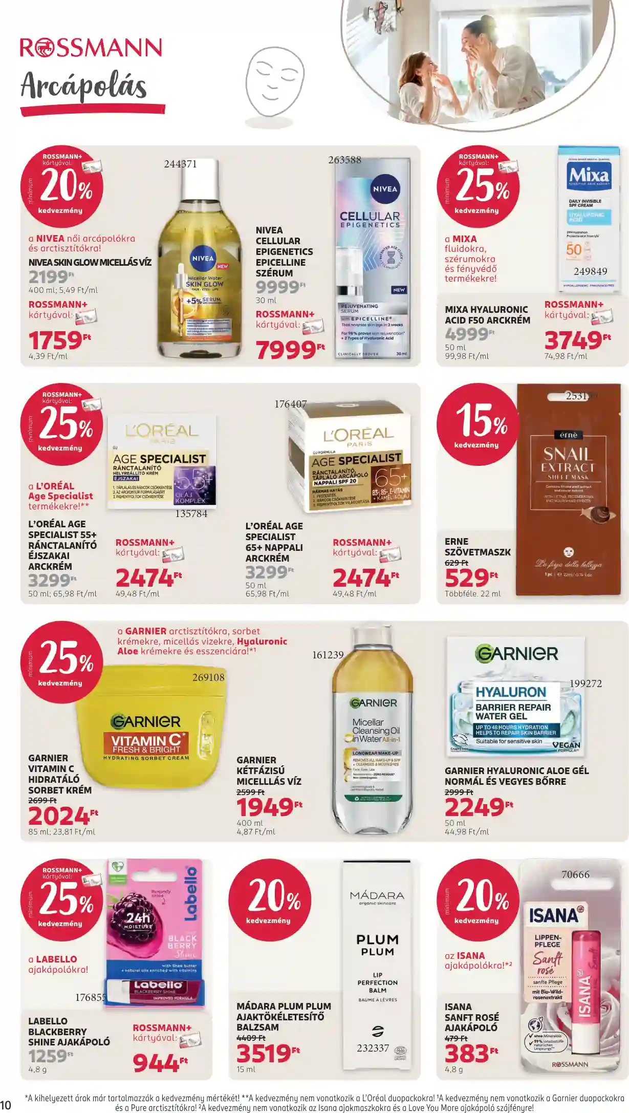 Rossmann akciós újság 14. hét (4 oldal)