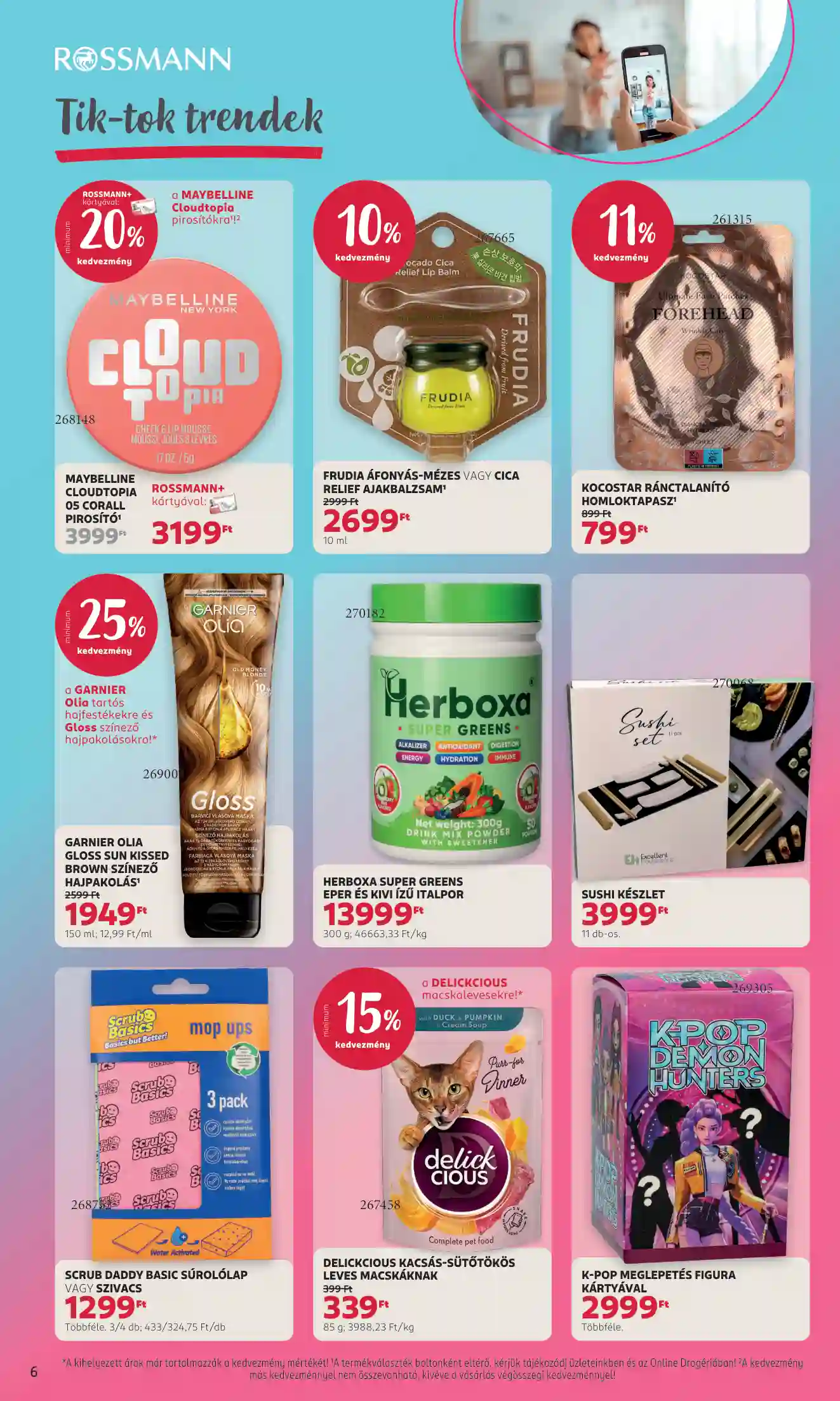 Rossmann akciós újság 14. hét (20 oldal)