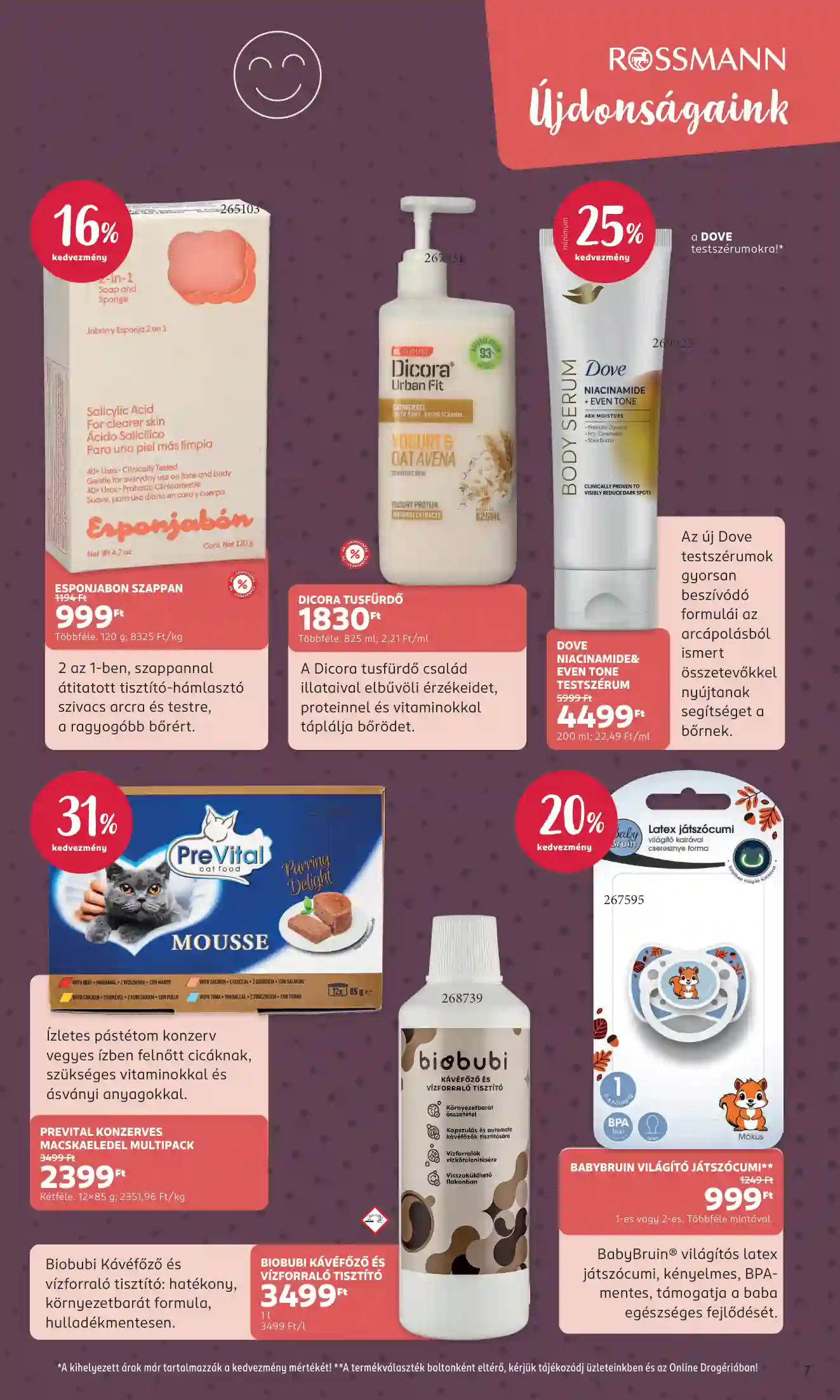 Rossmann akciós újság 14. hét (21 oldal)