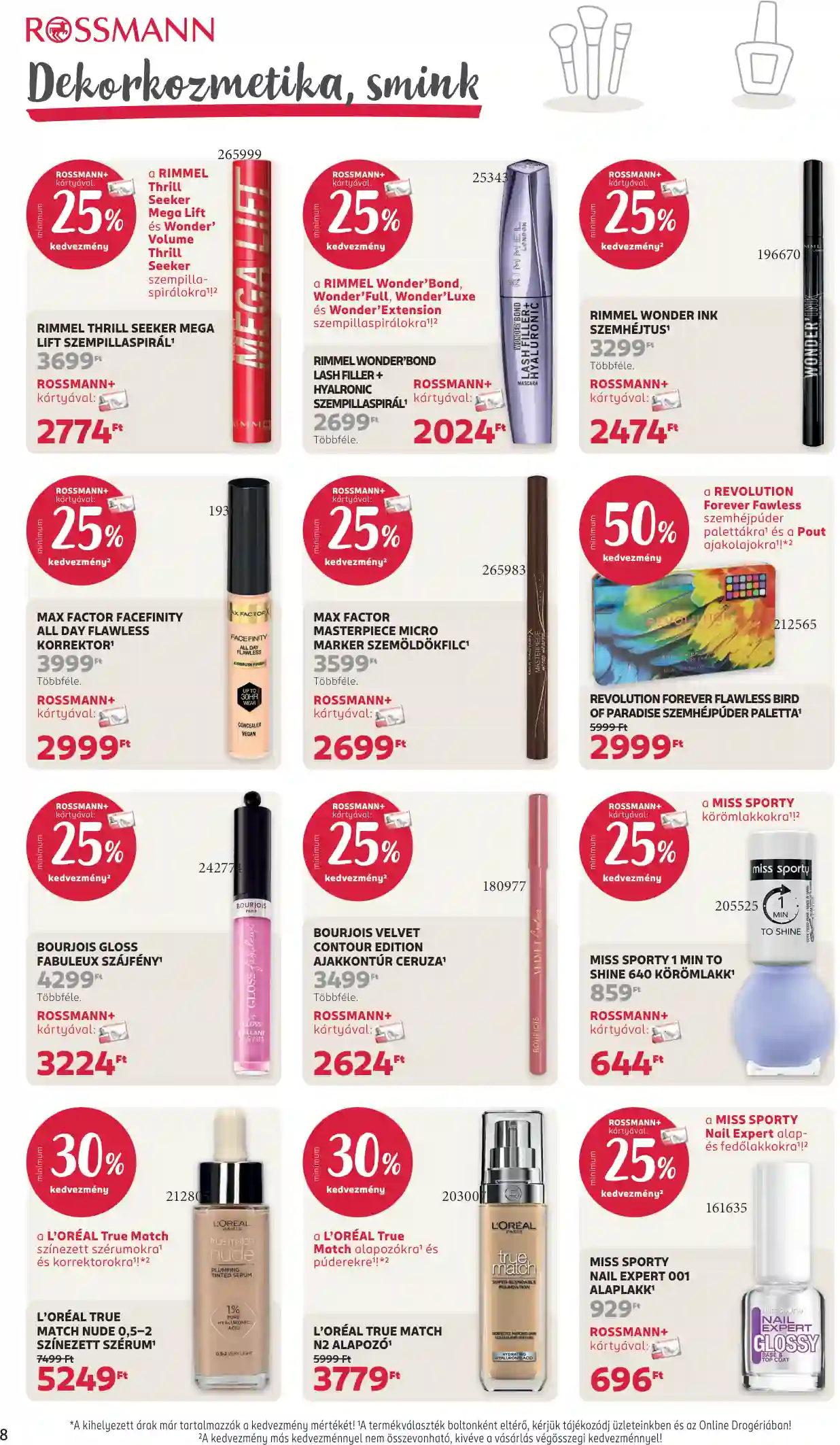 Rossmann akciós újság 14. hét (24 oldal)