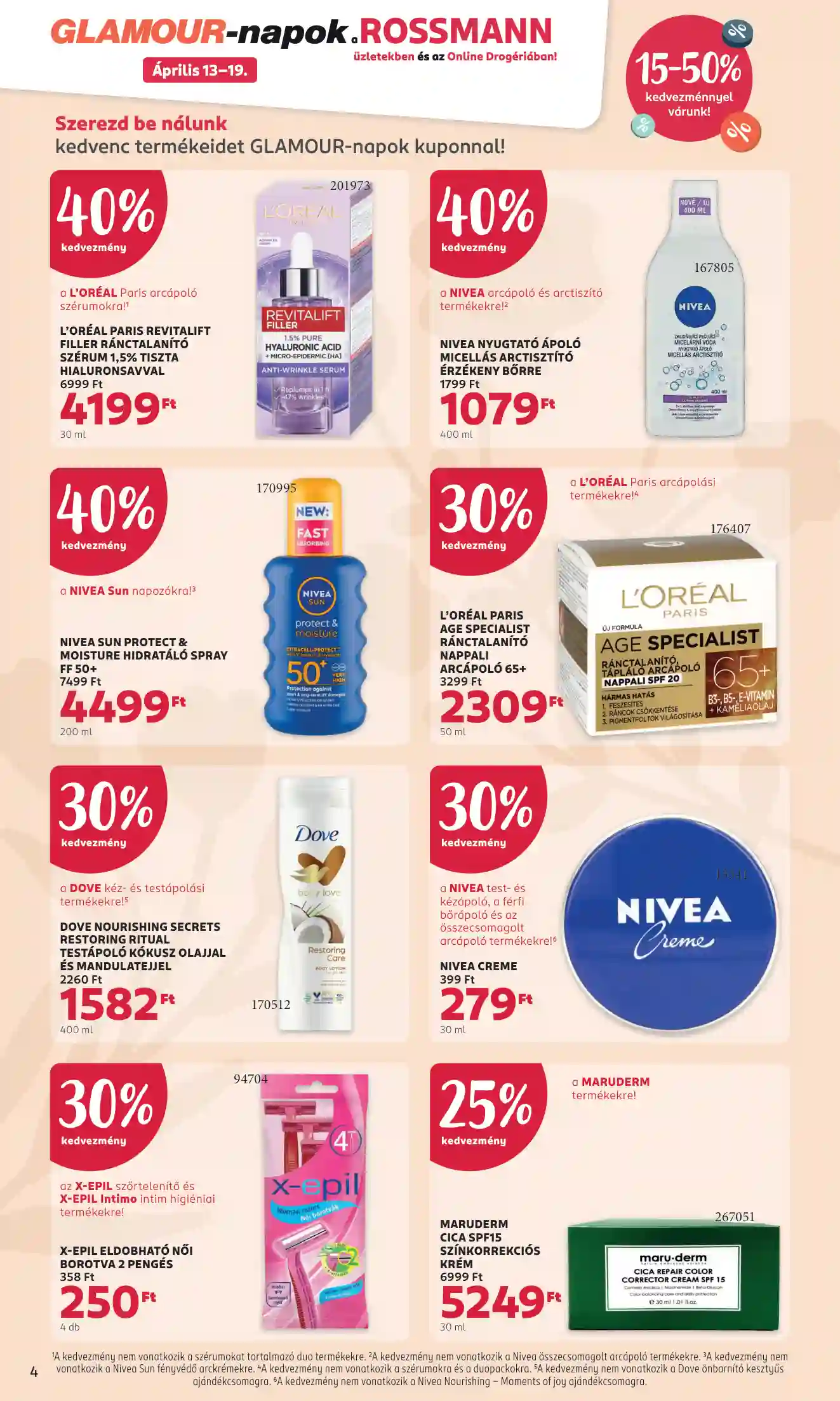 ROSSMANN AKCIÓS ÚJSÁG 16. HÉT  (8 oldal)