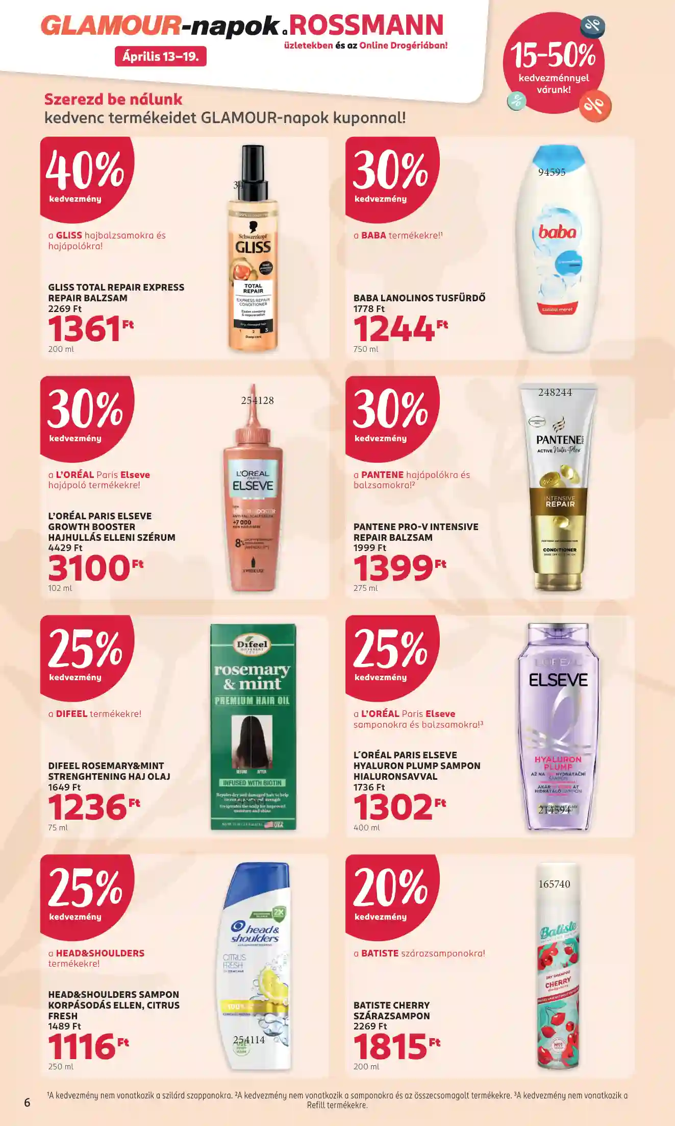 ROSSMANN AKCIÓS ÚJSÁG 16. HÉT  (10 oldal)