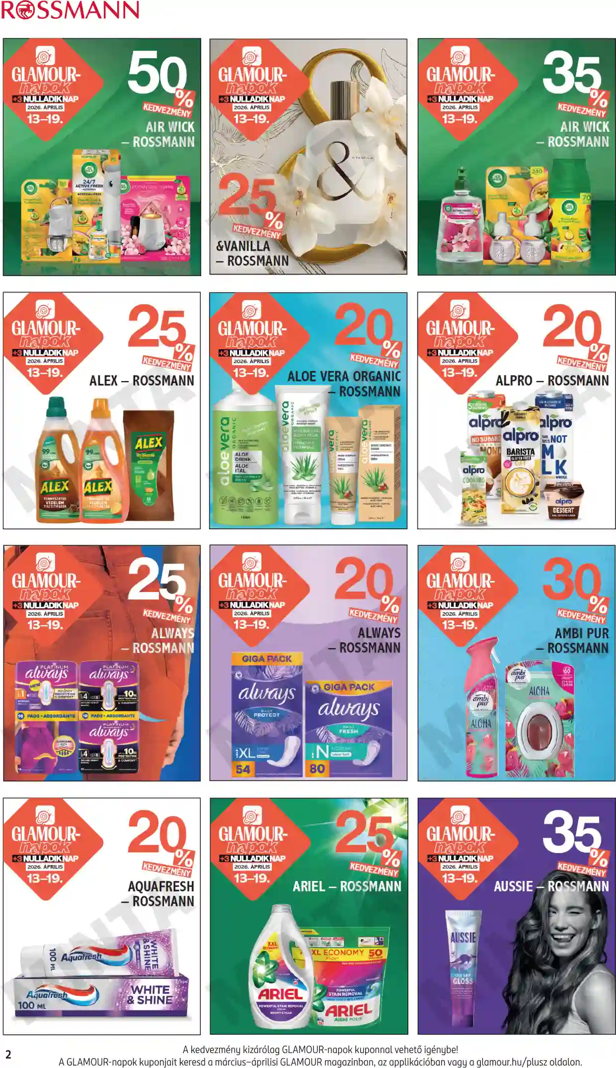 ROSSMANN AKCIÓS ÚJSÁG 16. HÉT  (2 oldal)