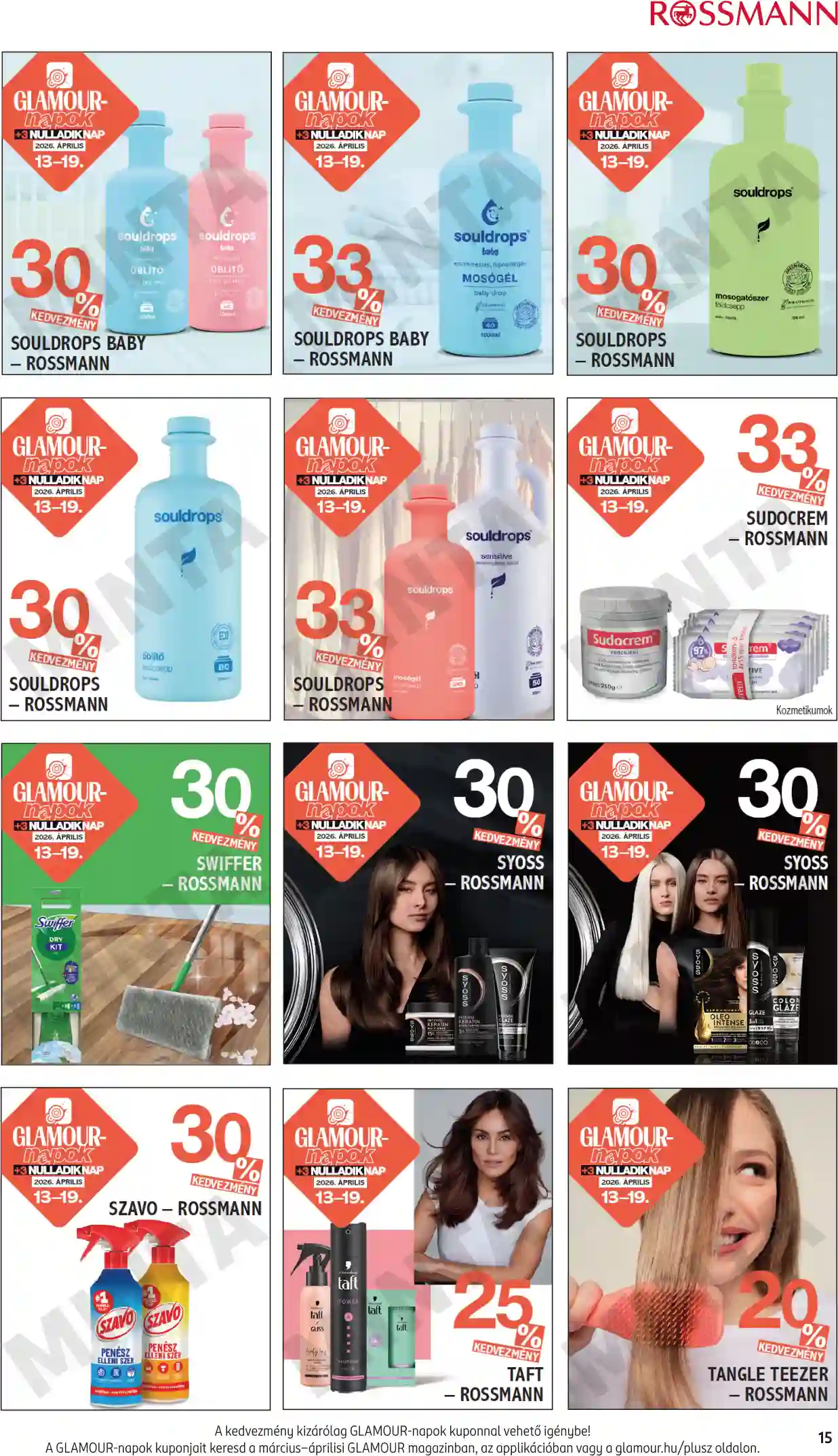 ROSSMANN AKCIÓS ÚJSÁG 16. HÉT  (7 oldal)