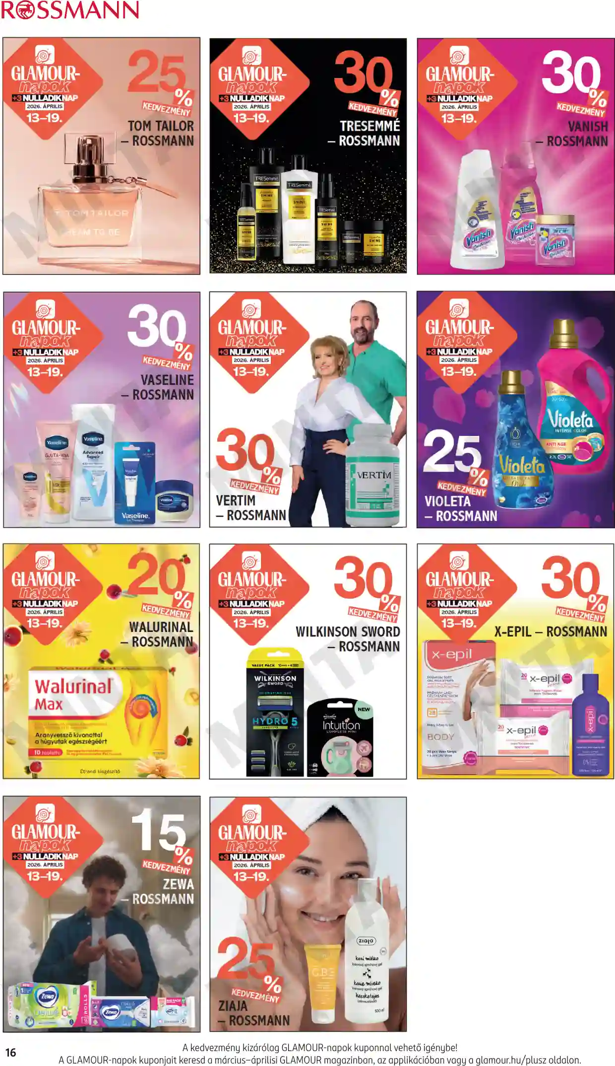ROSSMANN AKCIÓS ÚJSÁG 16. HÉT  (8 oldal)
