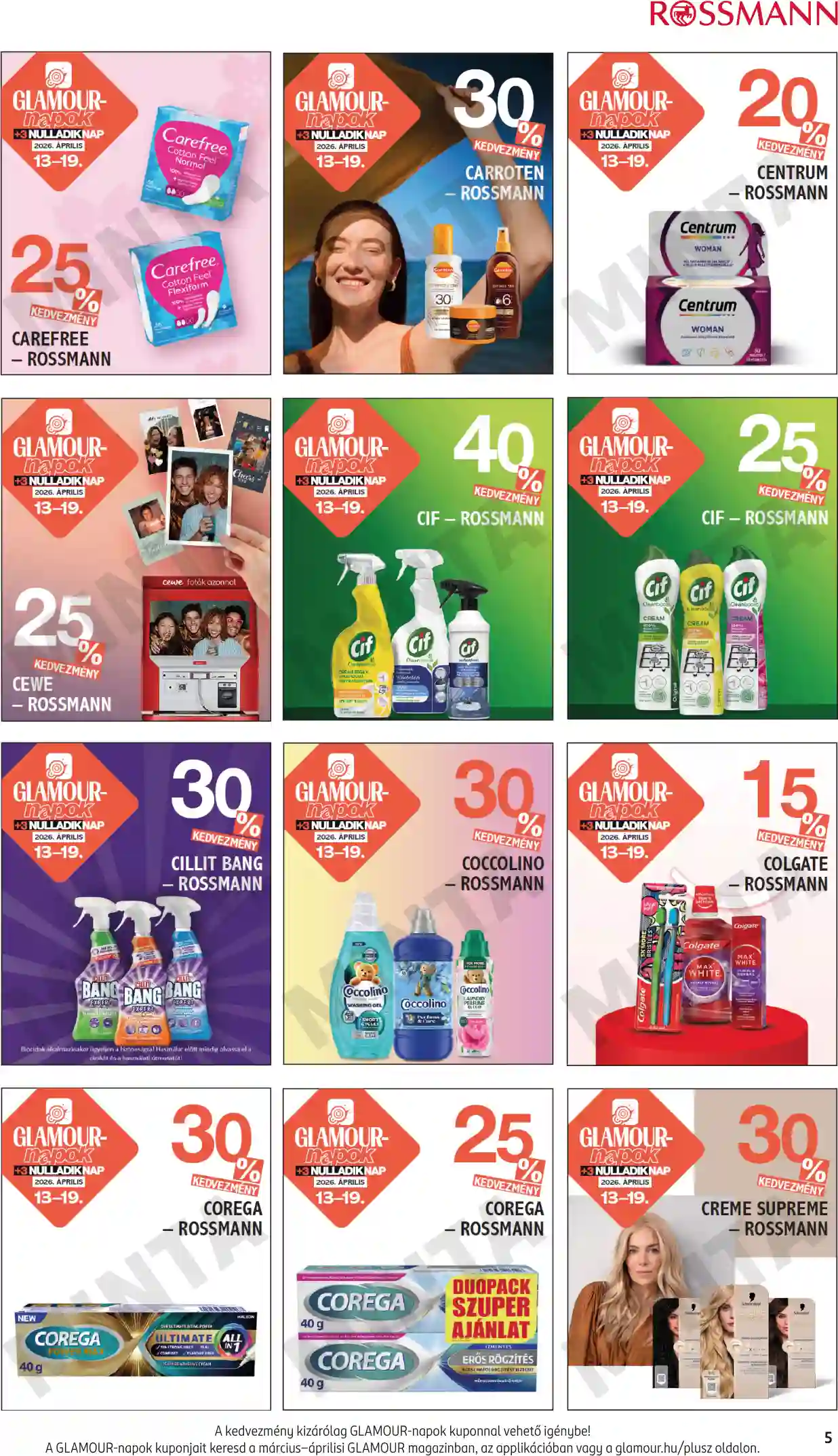 ROSSMANN AKCIÓS ÚJSÁG 16. HÉT  (11 oldal)