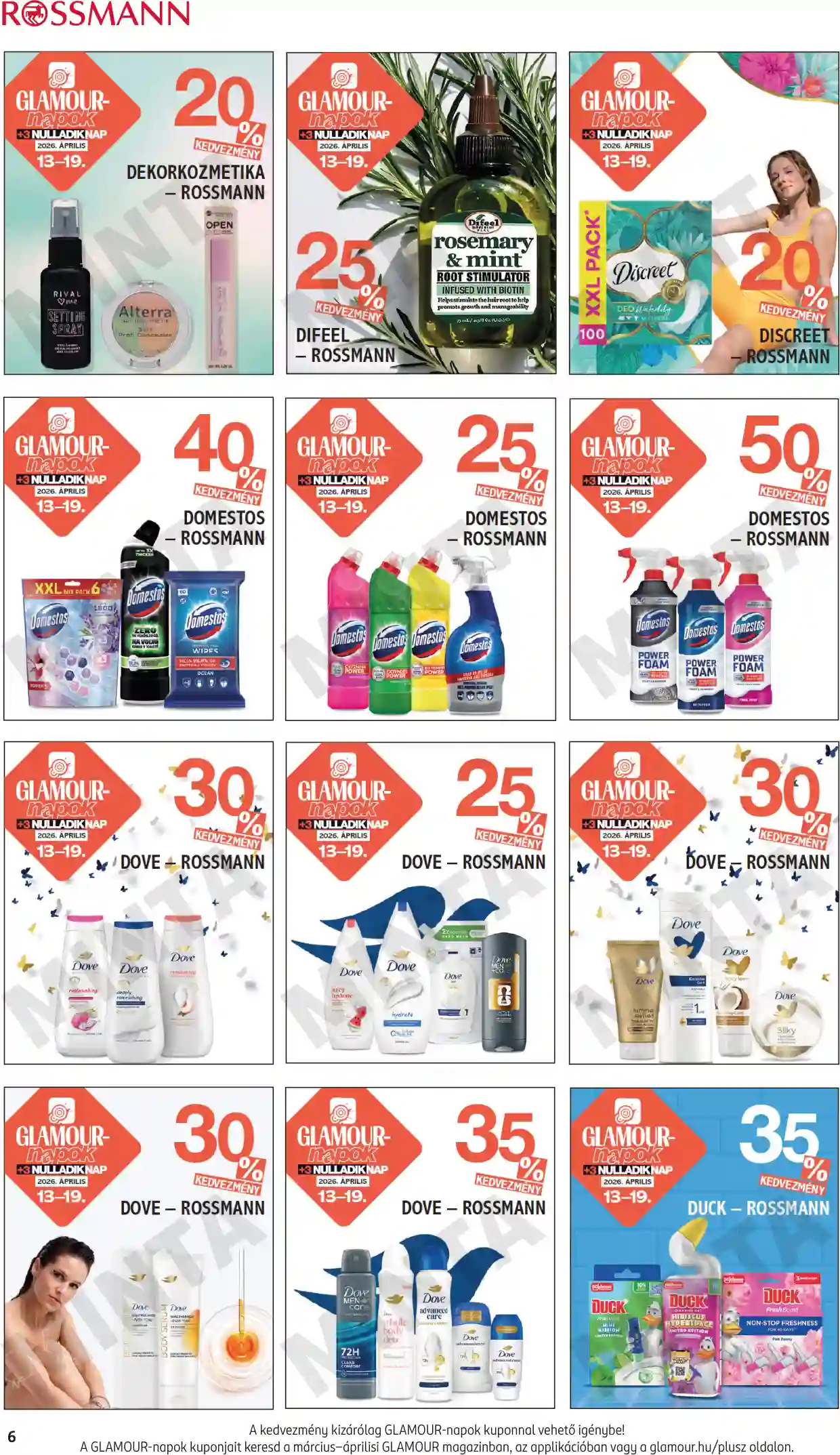 ROSSMANN AKCIÓS ÚJSÁG 16. HÉT  (12 oldal)