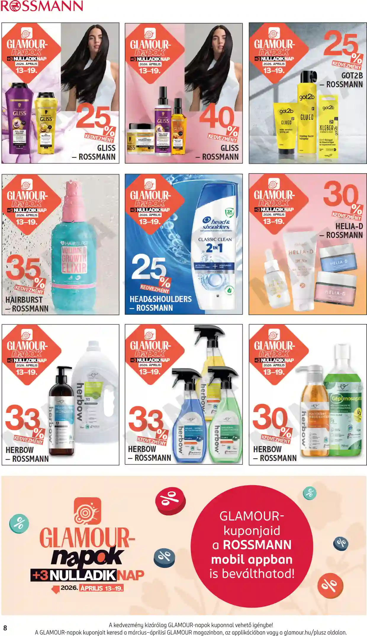 ROSSMANN AKCIÓS ÚJSÁG 16. HÉT  (14 oldal)