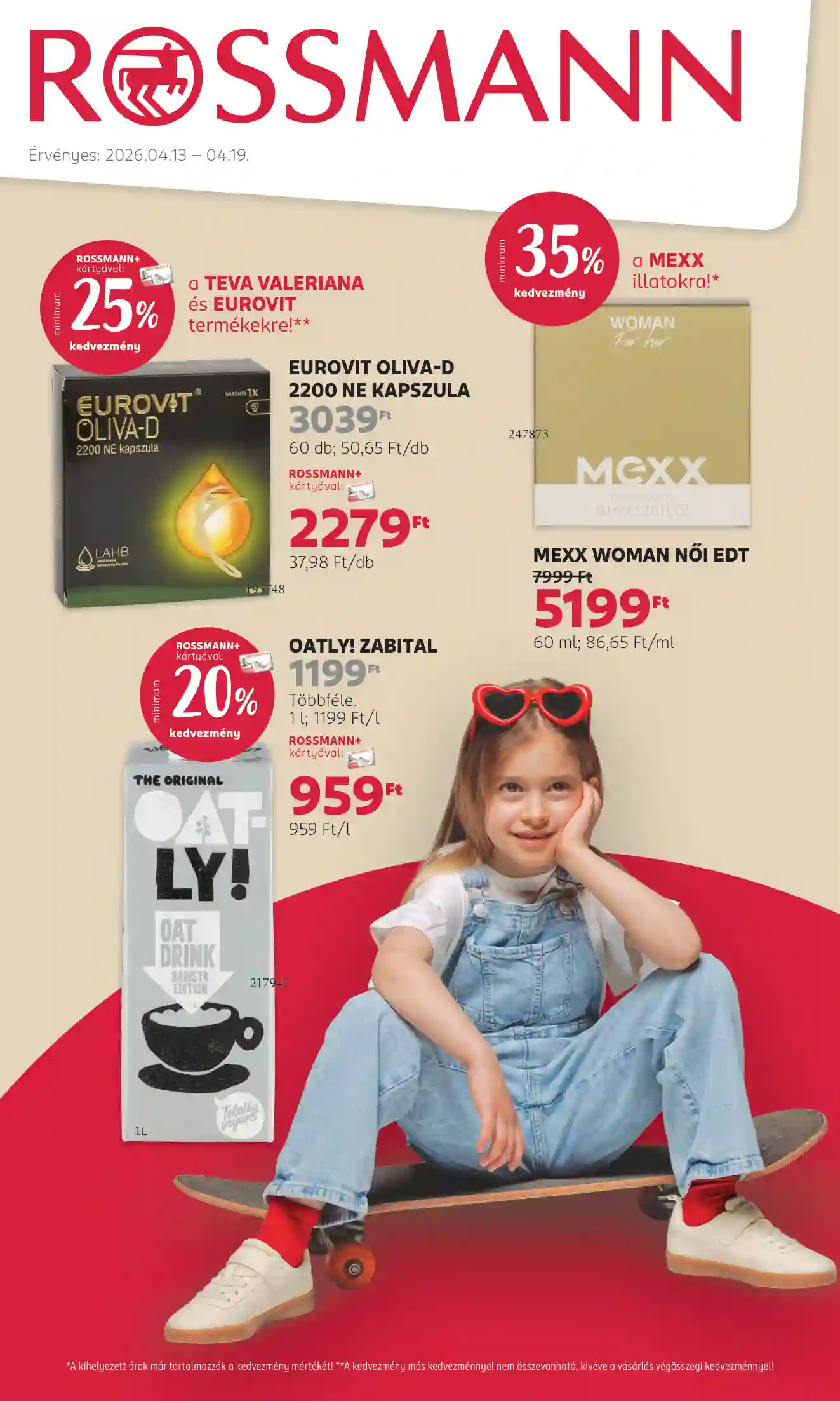 ROSSMANN AKCIÓS ÚJSÁG 16. HÉT  (1 oldal)