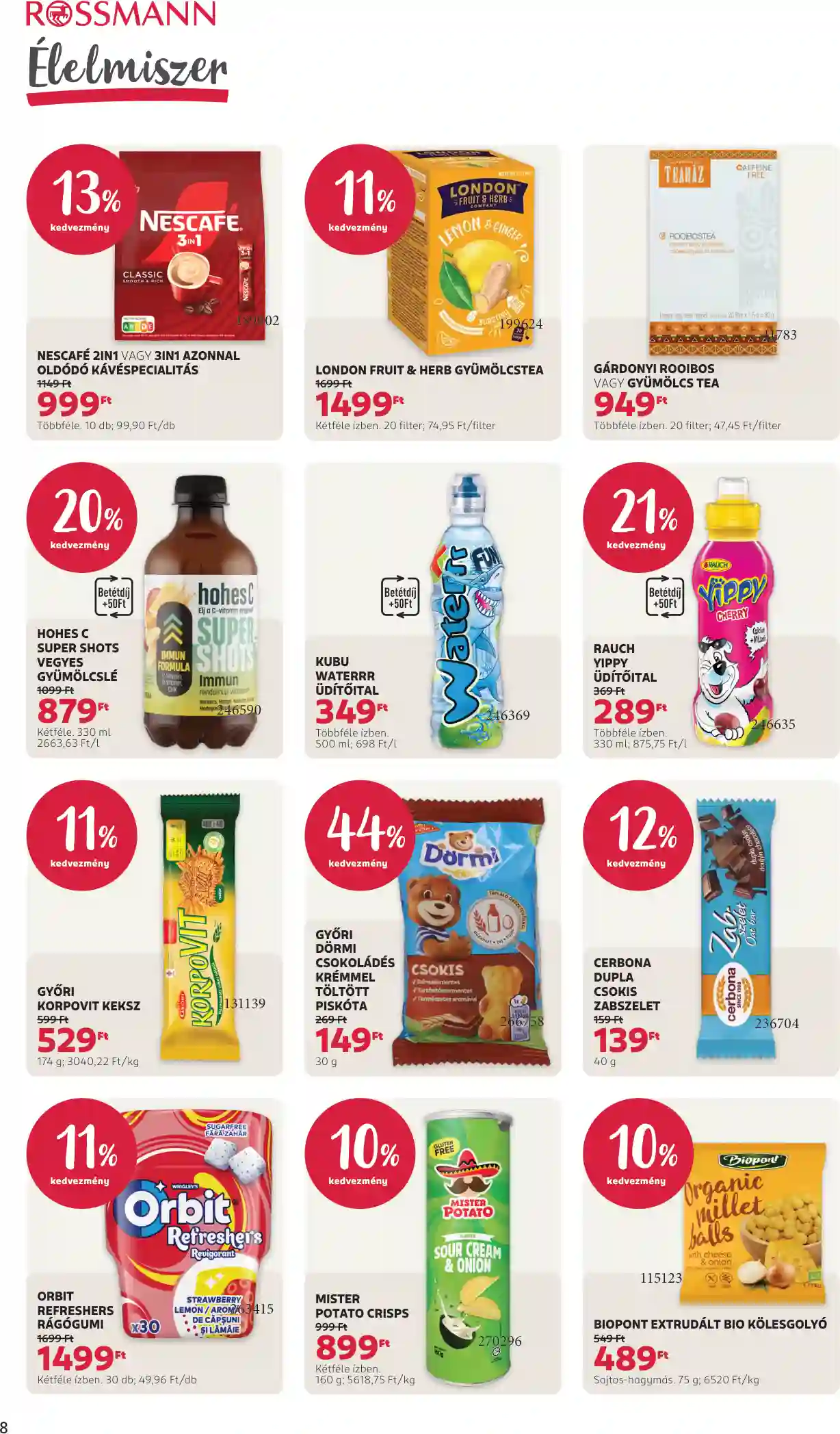 ROSSMANN AKCIÓS ÚJSÁG 16. HÉT  (16 oldal)