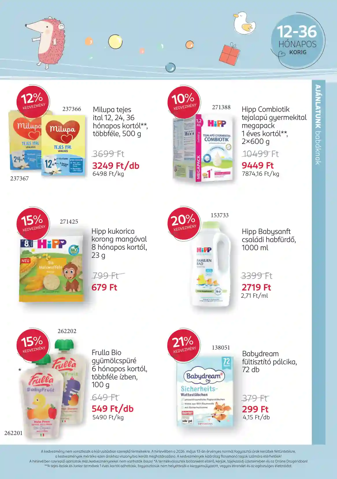 Rossmann akciós újság 21. hét (3 oldal)
