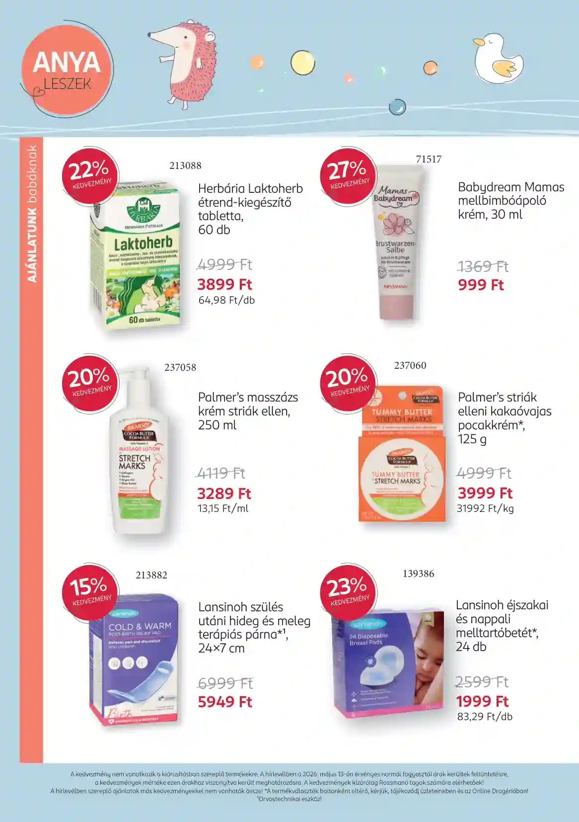 Rossmann akciós újság 21. hét (12 oldal)
