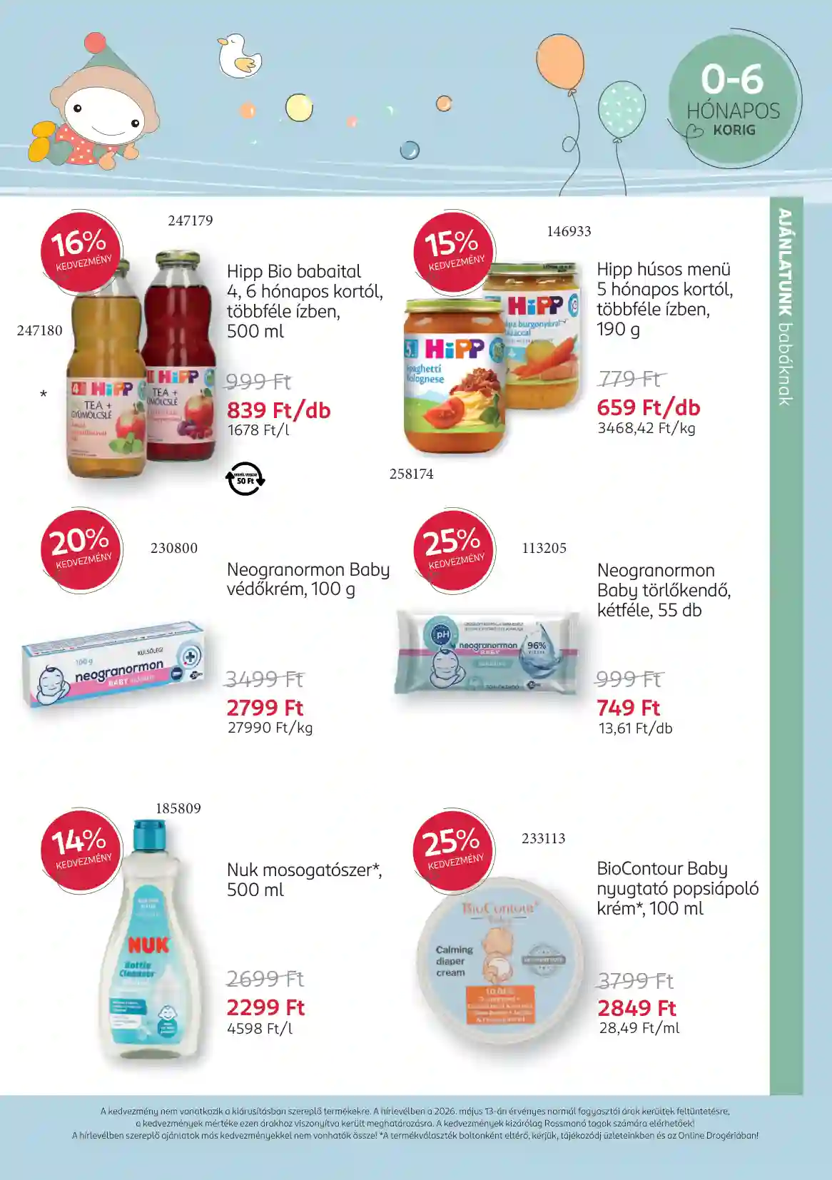 Rossmann akciós újság 21. hét (13 oldal)