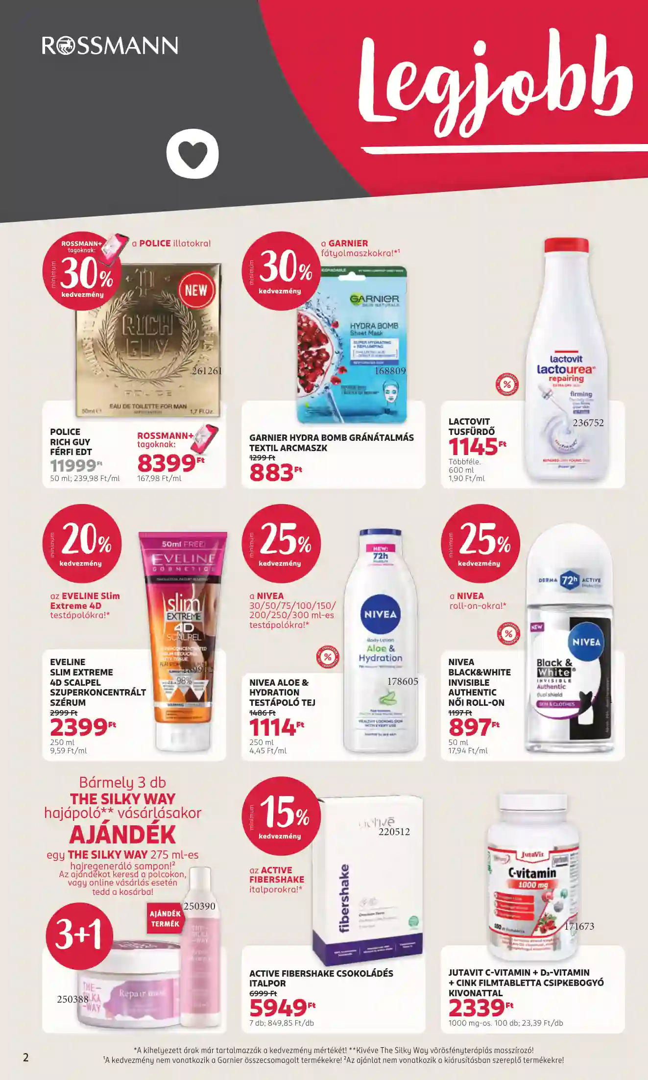 Rossmann akciós újság 23. hét (2 oldal)
