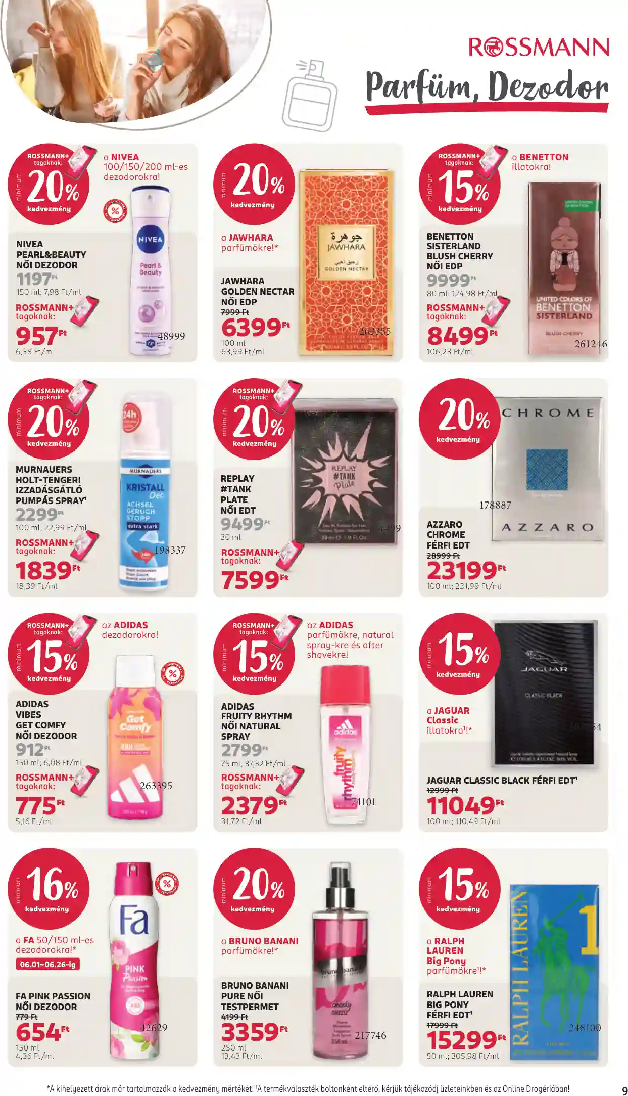 Rossmann akciós újság 23. hét (3 oldal)