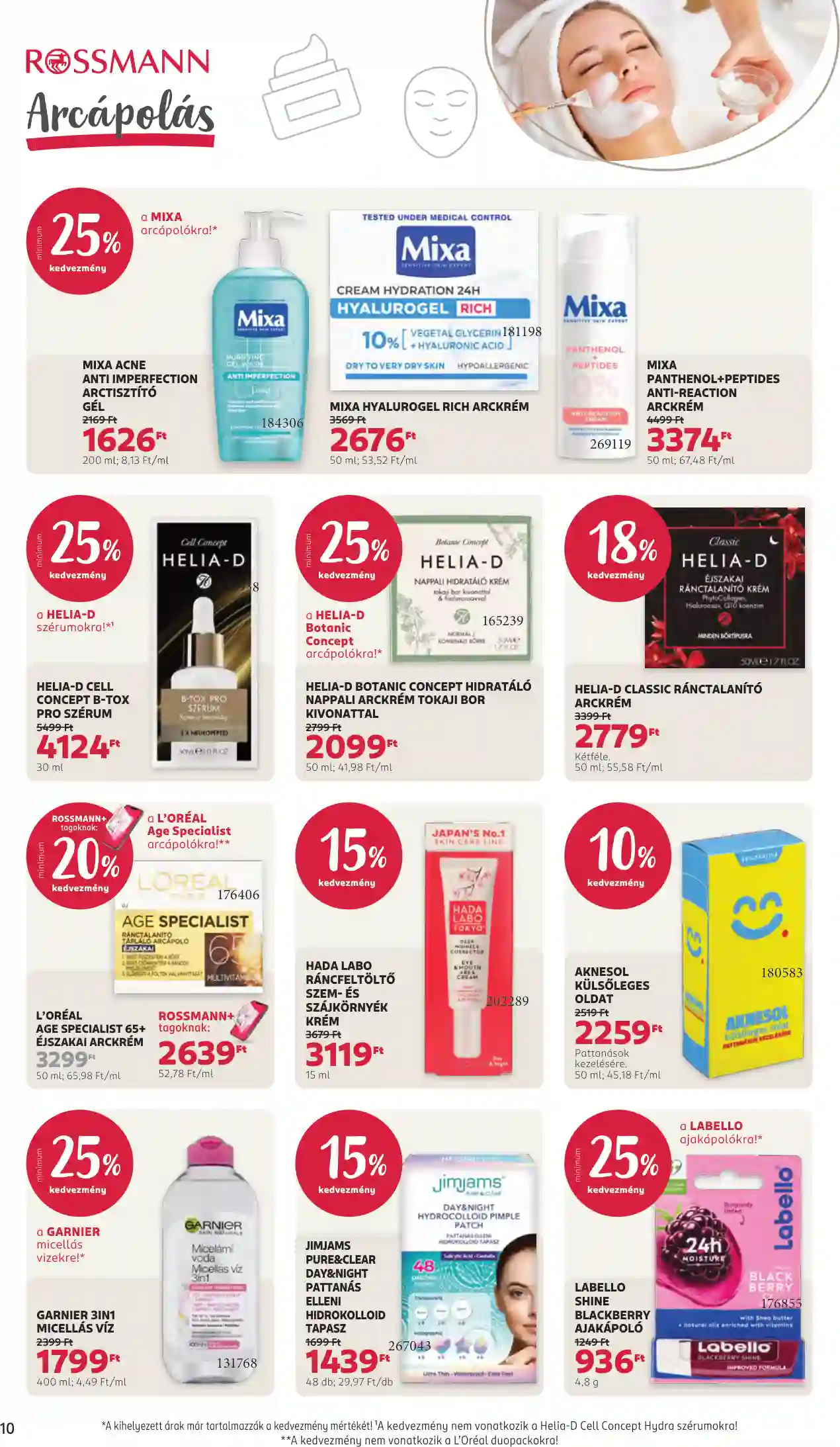 Rossmann akciós újság 23. hét (4 oldal)