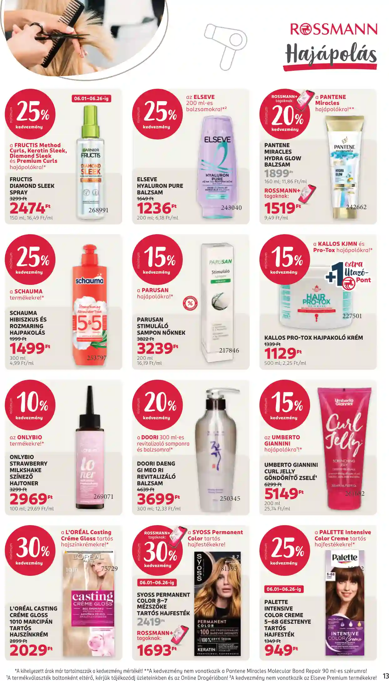 Rossmann akciós újság 23. hét (7 oldal)