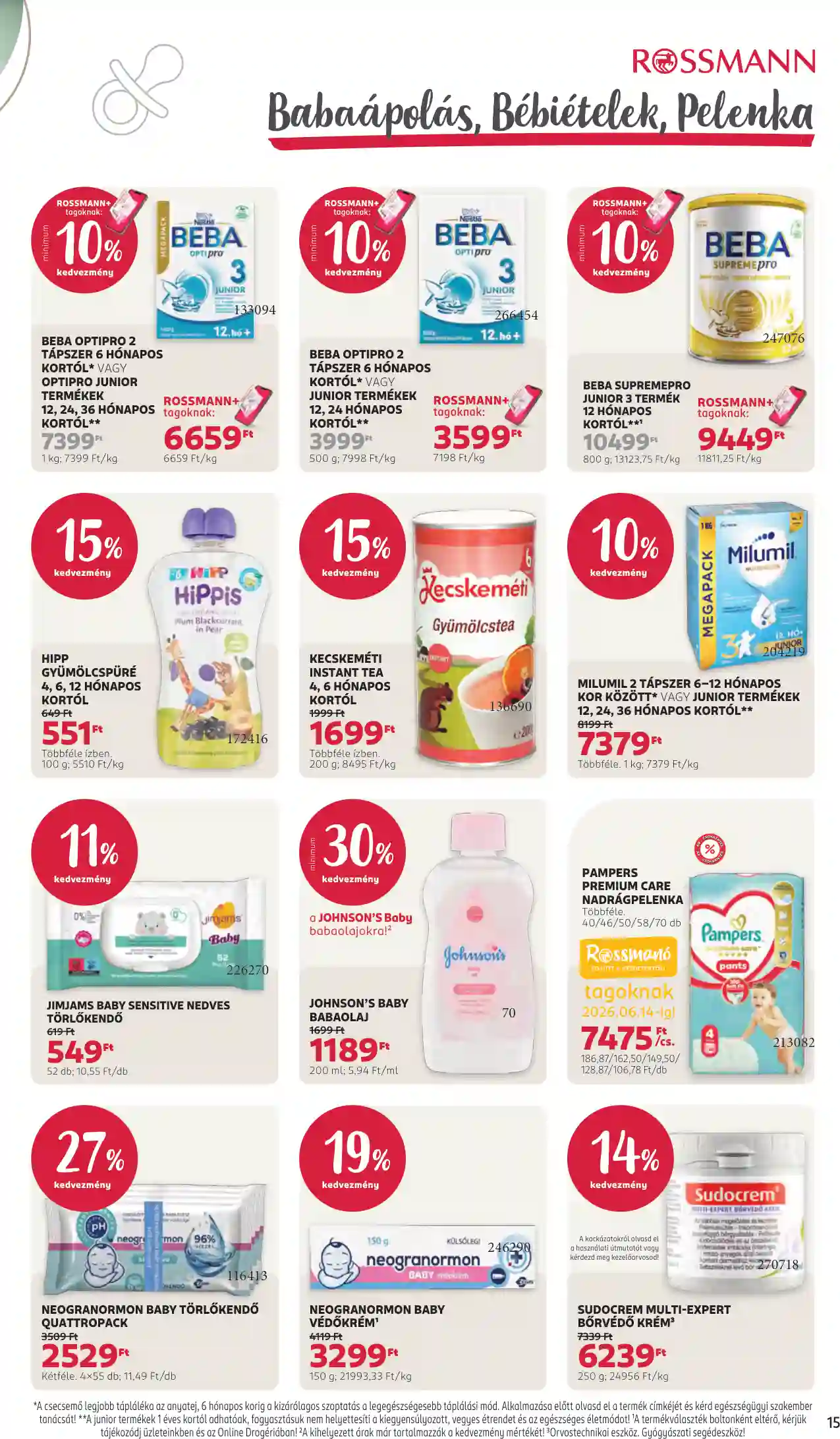 Rossmann akciós újság 23. hét (9 oldal)