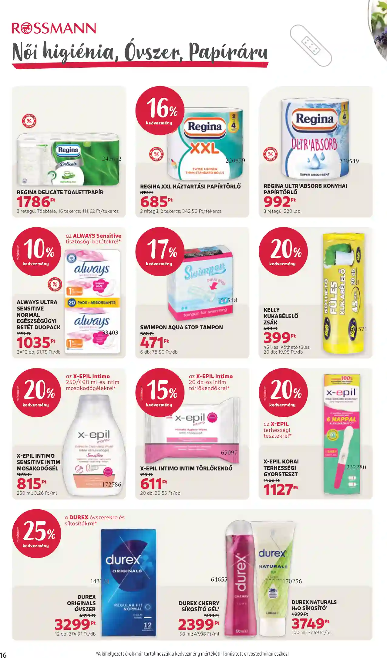 Rossmann akciós újság 23. hét (10 oldal)