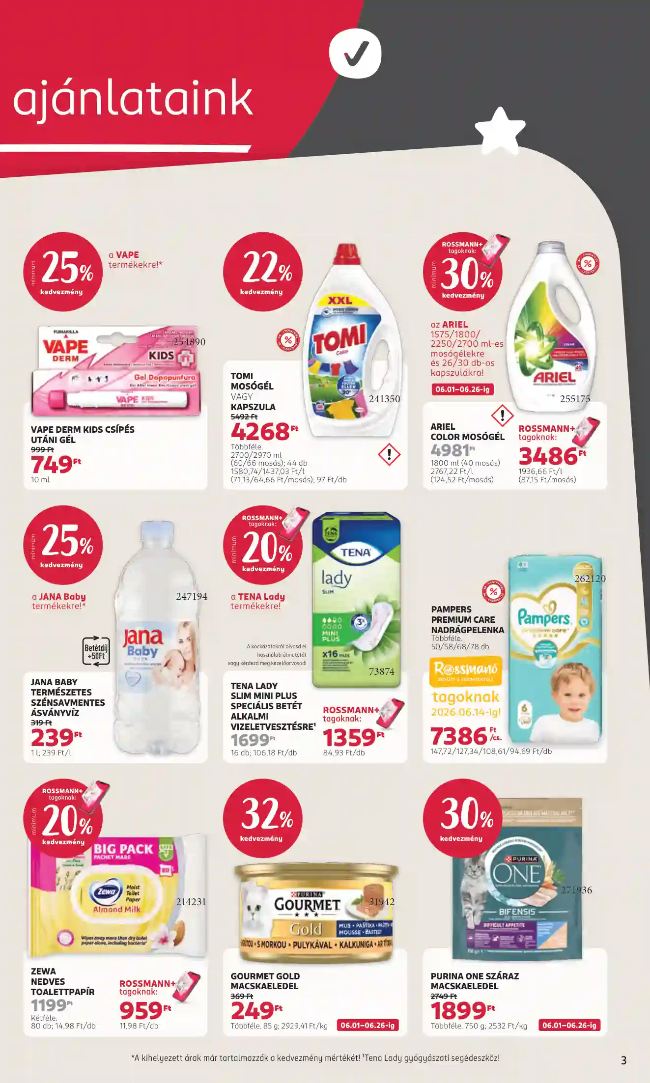 Rossmann akciós újság 23. hét (13 oldal)