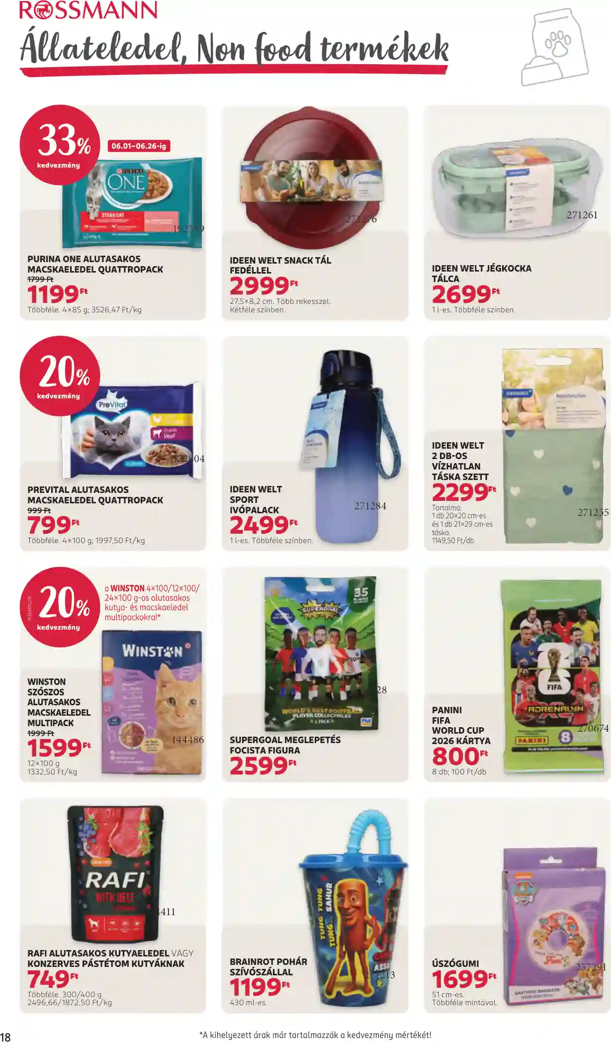 Rossmann akciós újság 23. hét (15 oldal)
