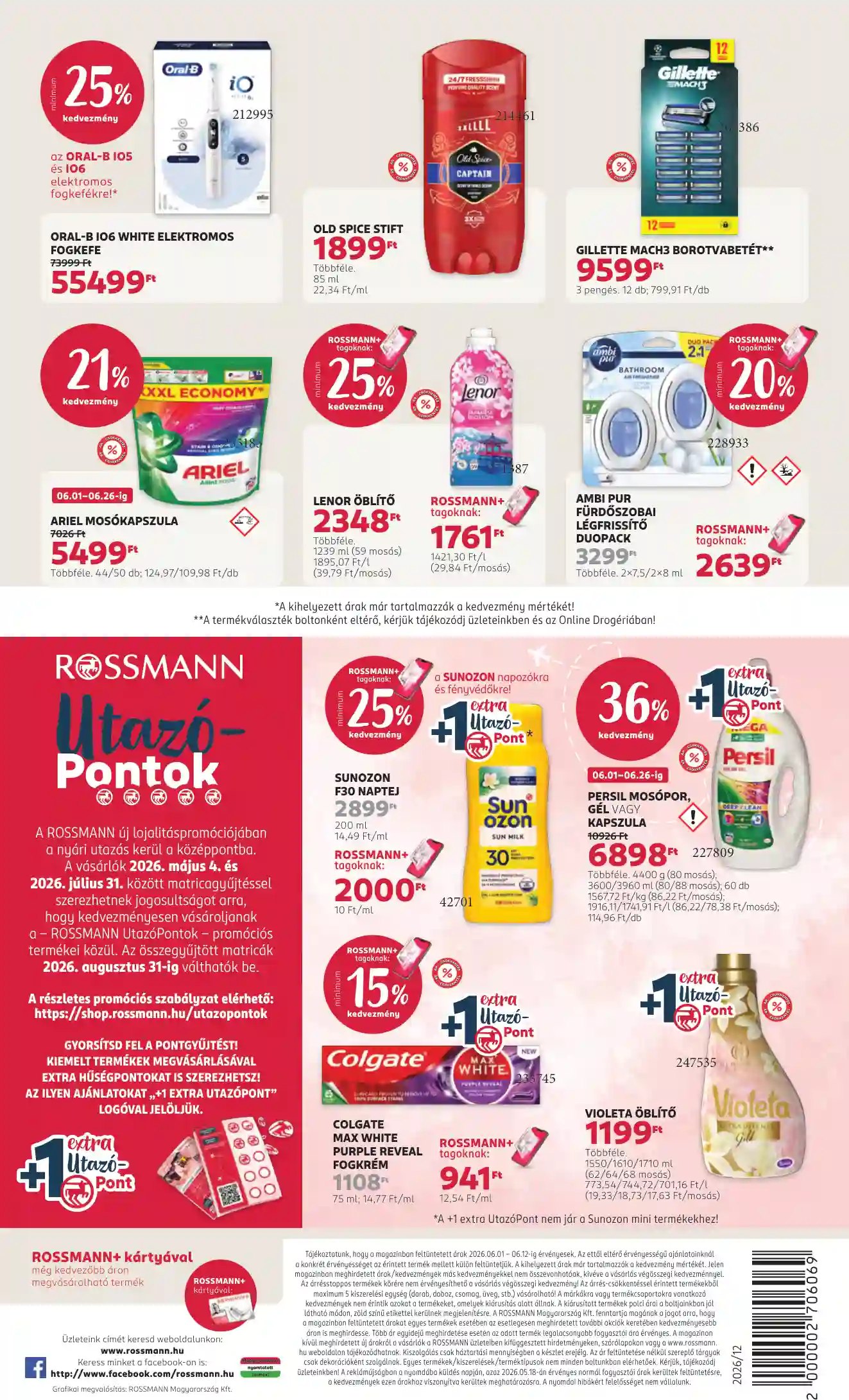 Rossmann akciós újság 23. hét (17 oldal)