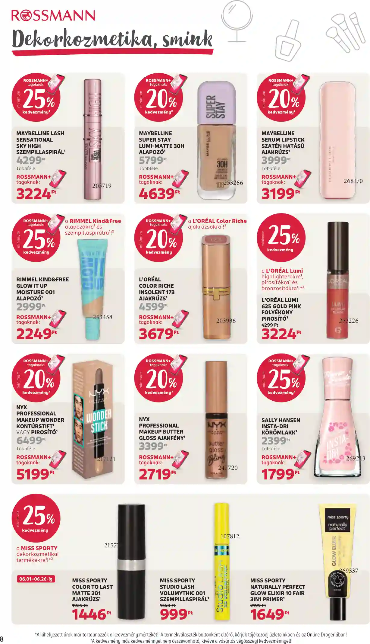 Rossmann akciós újság 23. hét (24 oldal)