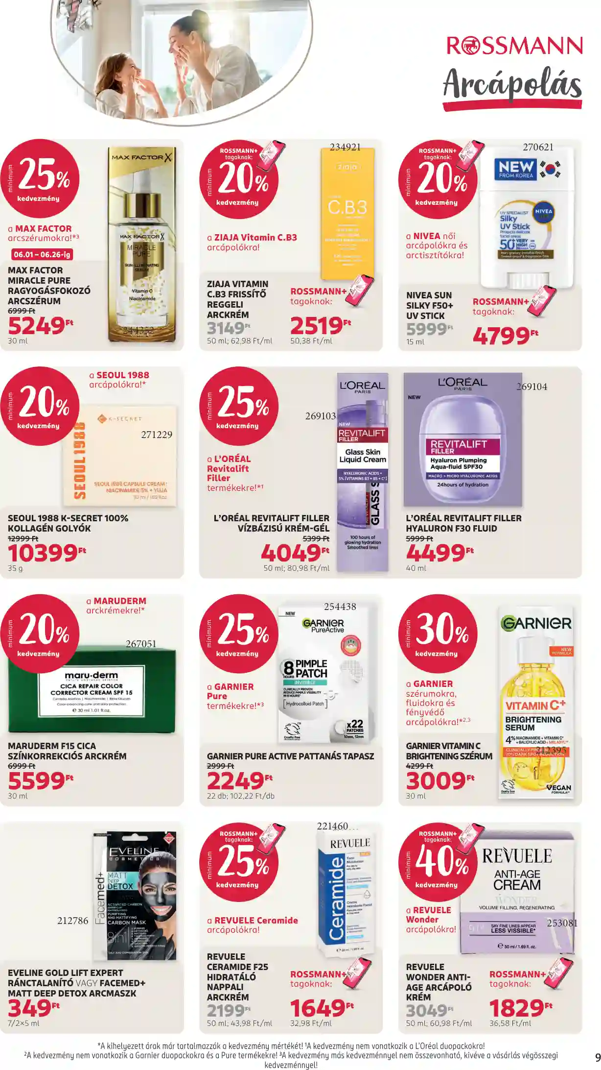 Rossmann akciós újság 25. hét (3 oldal)