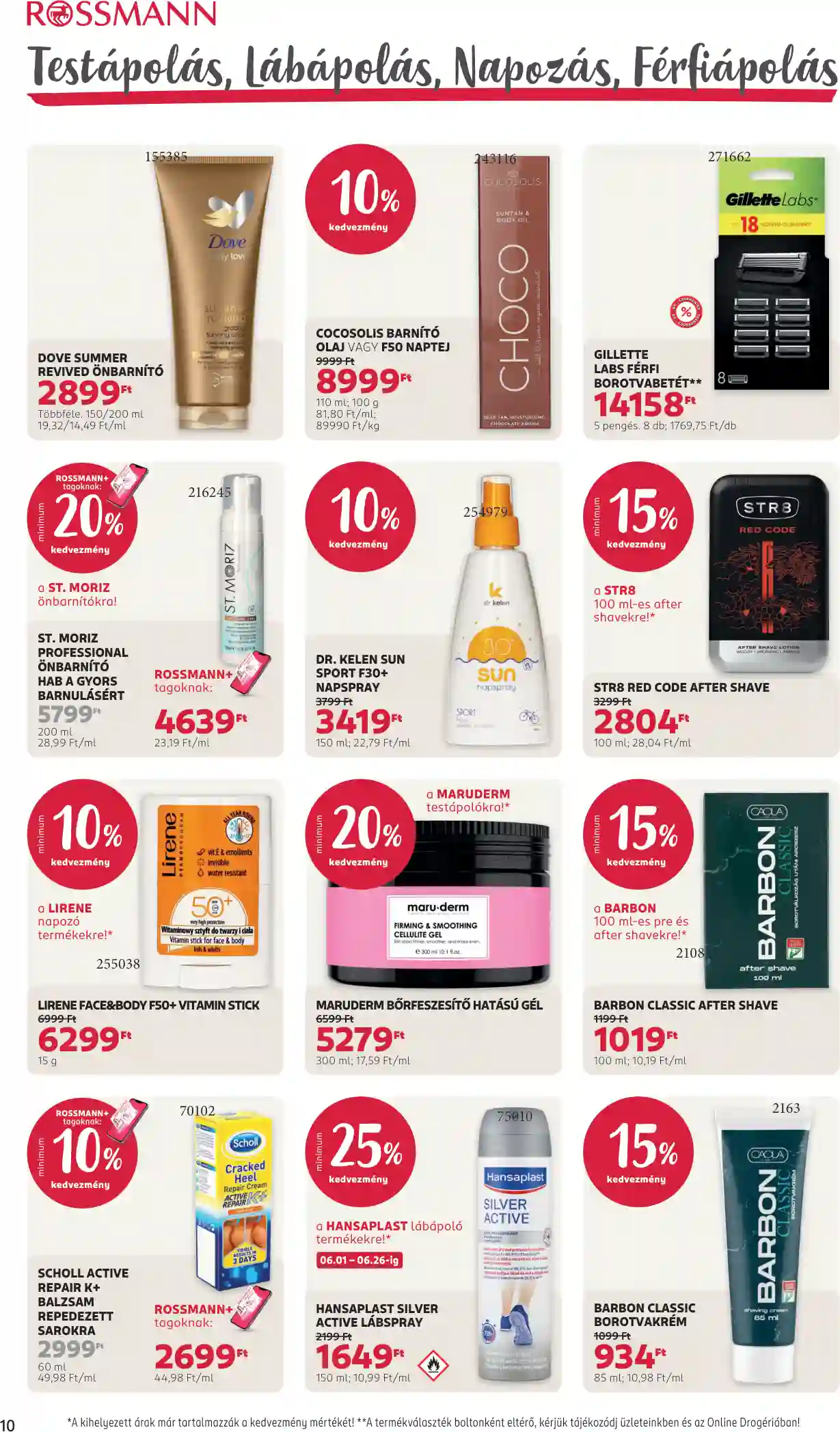 Rossmann akciós újság 25. hét (4 oldal)